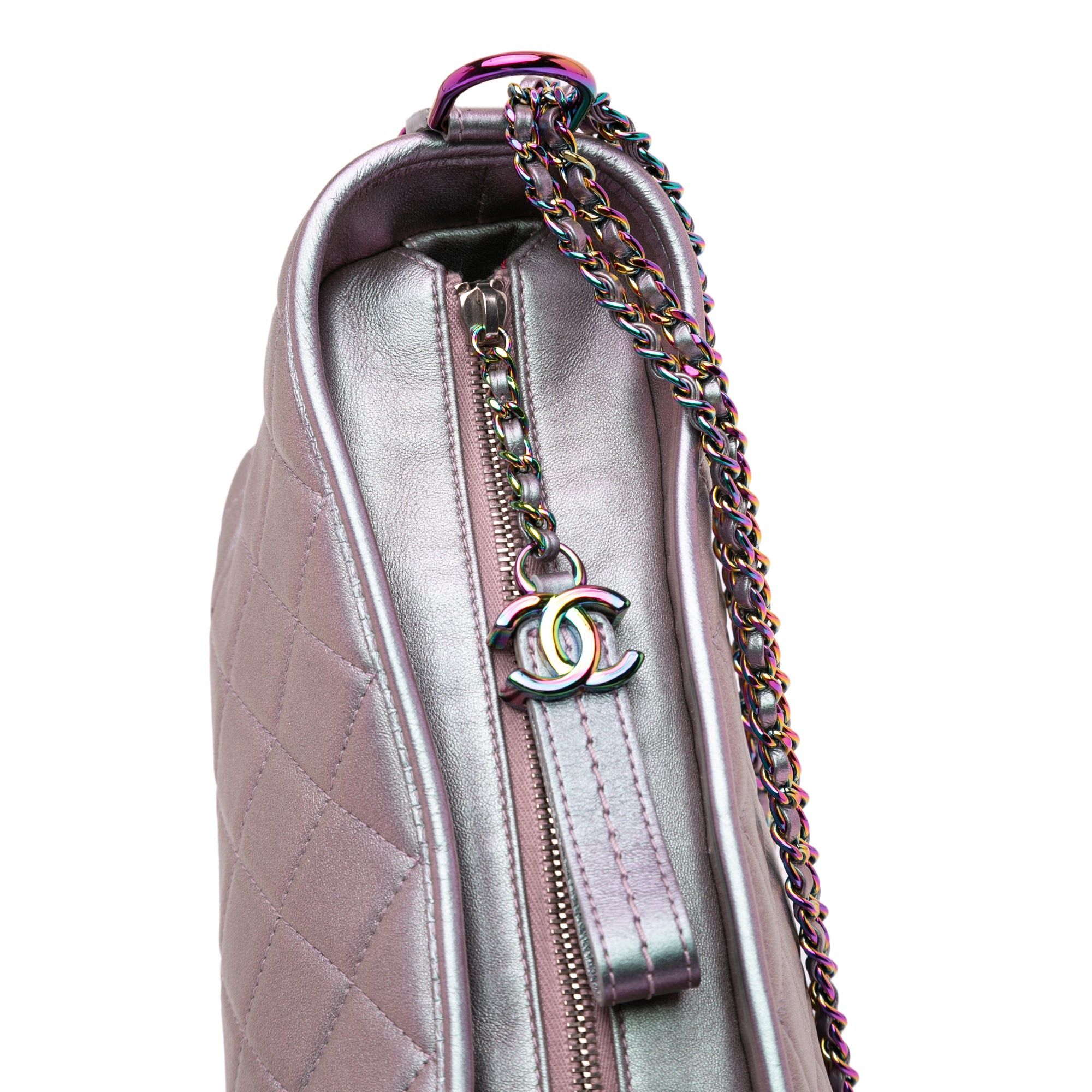 Chanel Medium Iridescent Calfskin Gabrielle Crossbody Size ONE SIZE - 7 Thumbnail