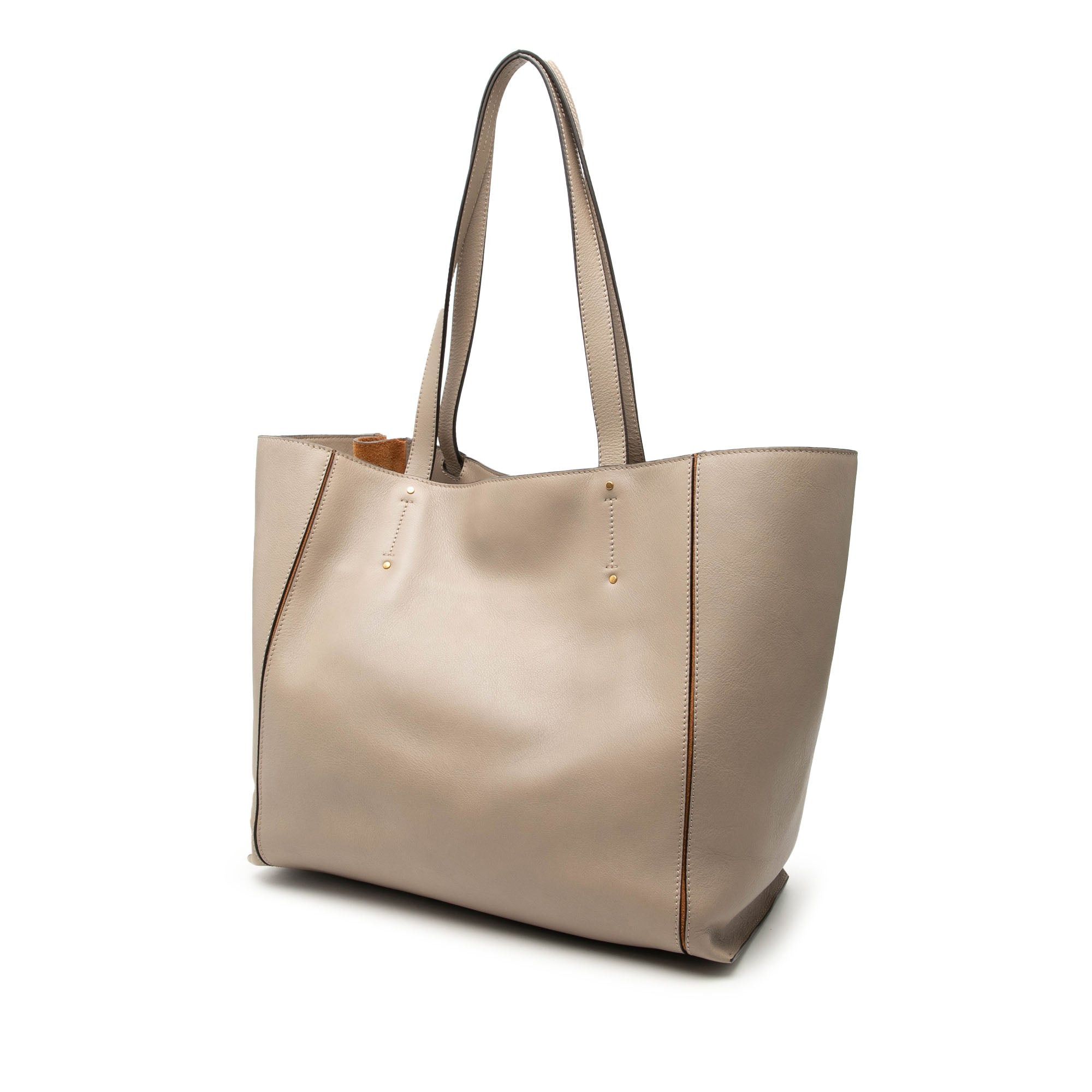 Chloe Large Leather Milo Shopping Tote Size ONE SIZE - 2 Thumbnail