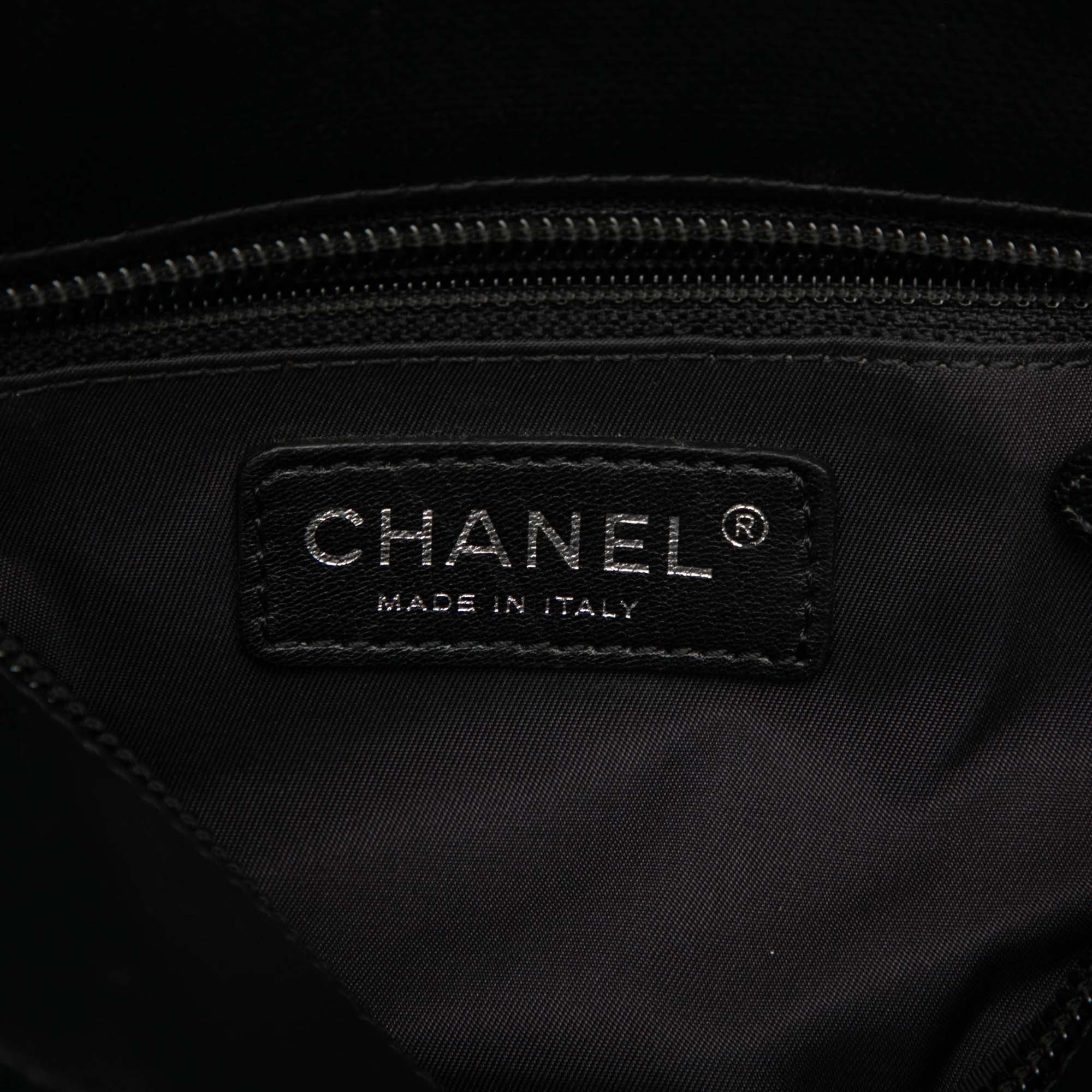 Chanel Small Quilted Coated Canvas Paris Biarritz Tote Size ONE SIZE - 5 Thumbnail