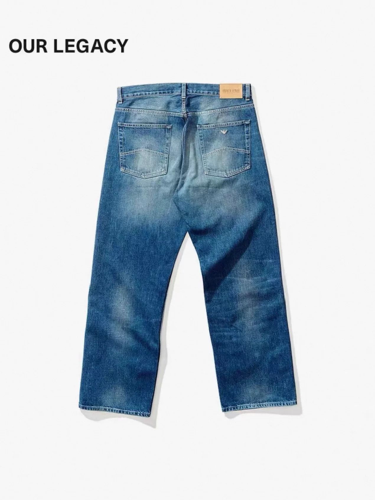 Emporio Armani OUR LEGACY x EMPORIO ARMANI Third Cut Jeans Size US 33 - 2 Thumbnail