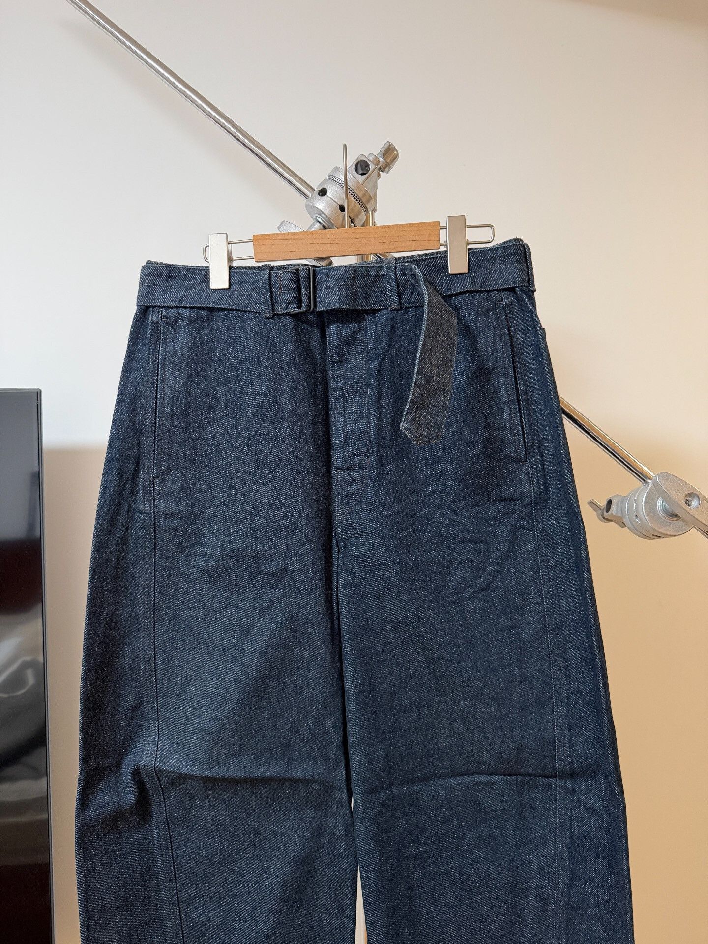 Lemaire Lemaire 23AW Indigo Curved Seam Jeans Size US 26 / EU 42 - 2 Thumbnail
