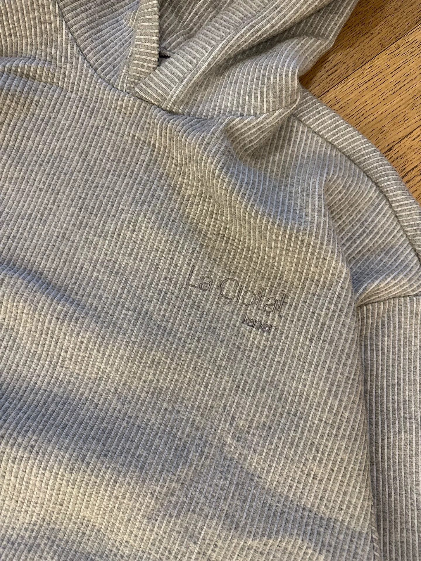 CLOSED Kanoh Made Light Gray Corduroy Hoodie Size US M / EU 48-50 / 2 - 2 Thumbnail