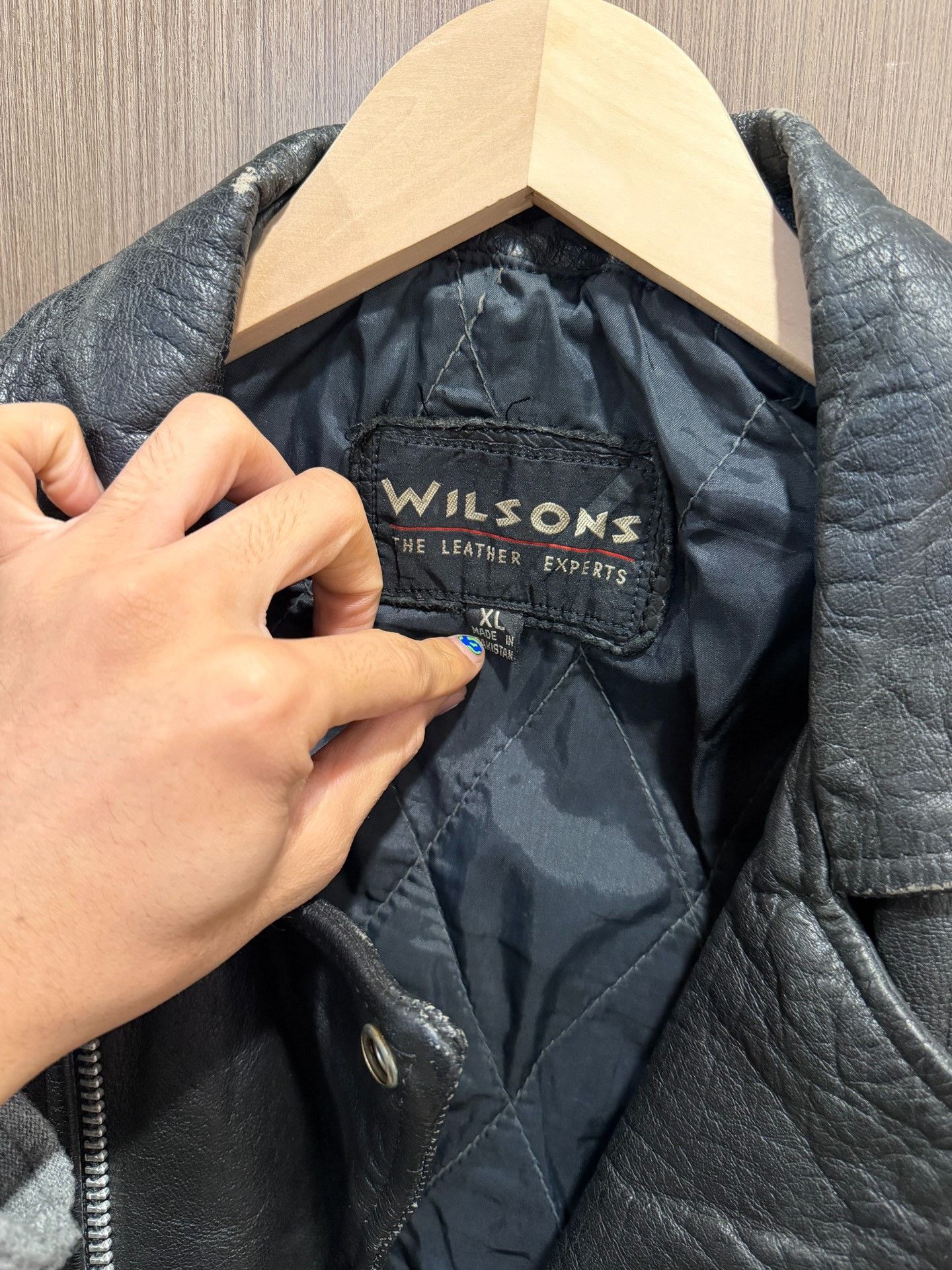Schott Wilsons Vintage Schott 618 Leather Jacket Size US XL / EU 56 / 4 - 6 Thumbnail