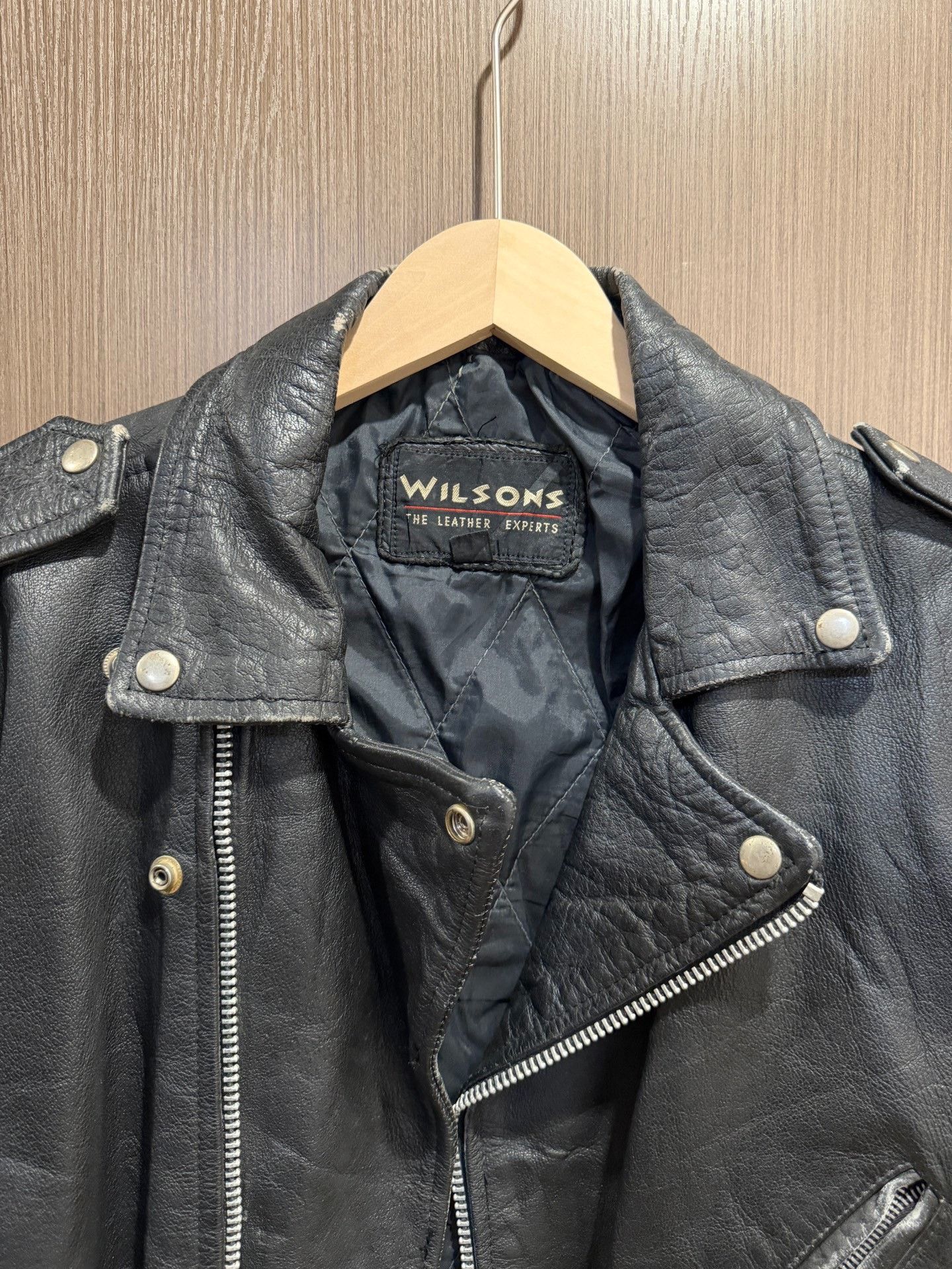 Schott Wilsons Vintage Schott 618 Leather Jacket Size US XL / EU 56 / 4 - 2 Thumbnail