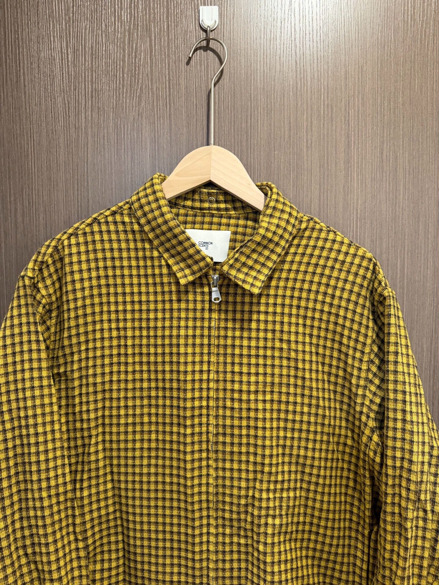 UES Japan COMMON SCENTS Cotton Check Zip Jacket Size US L / EU 52-54 / 3 - 2 Thumbnail