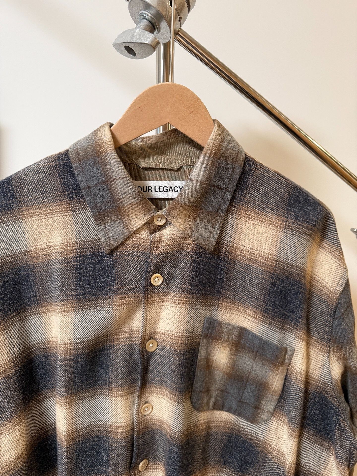 Our Legacy OUR LEGACY Above Lagger Flannel Shirt Size US M / EU 48-50 / 2 - 2 Thumbnail