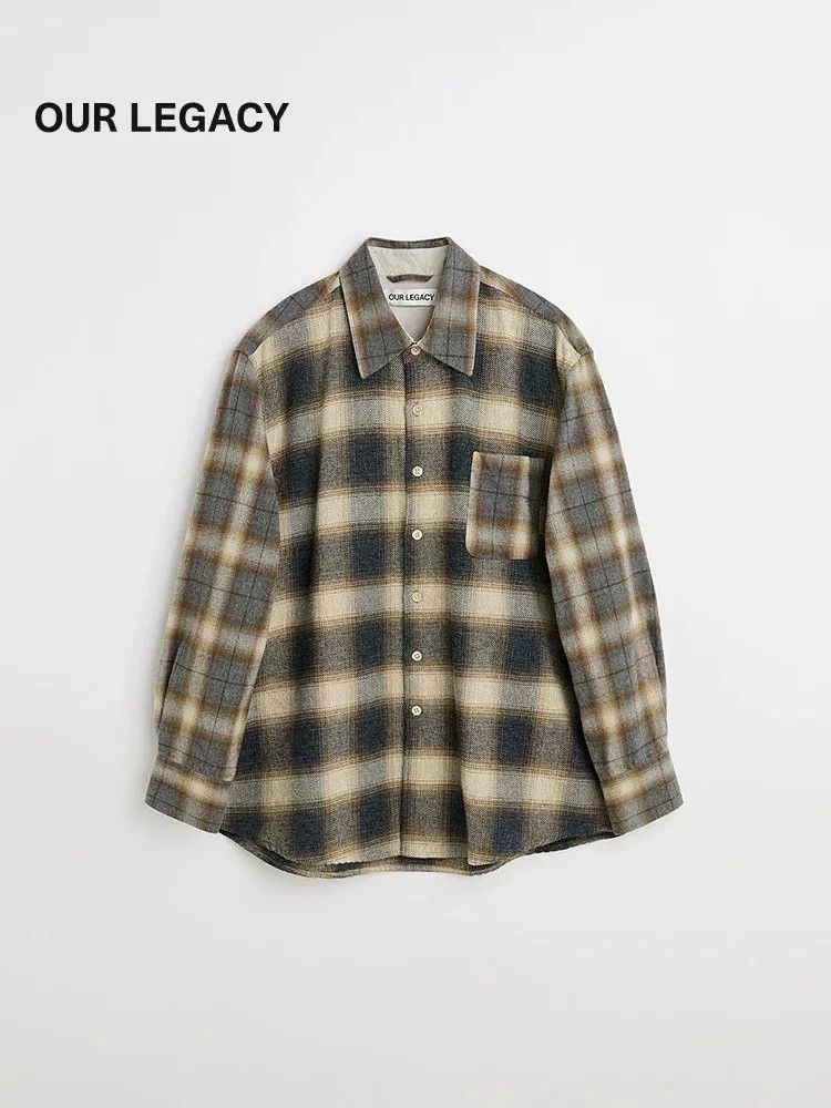 Our Legacy OUR LEGACY Above Lagger Flannel Shirt Size US M / EU 48-50 / 2 - 8 Thumbnail