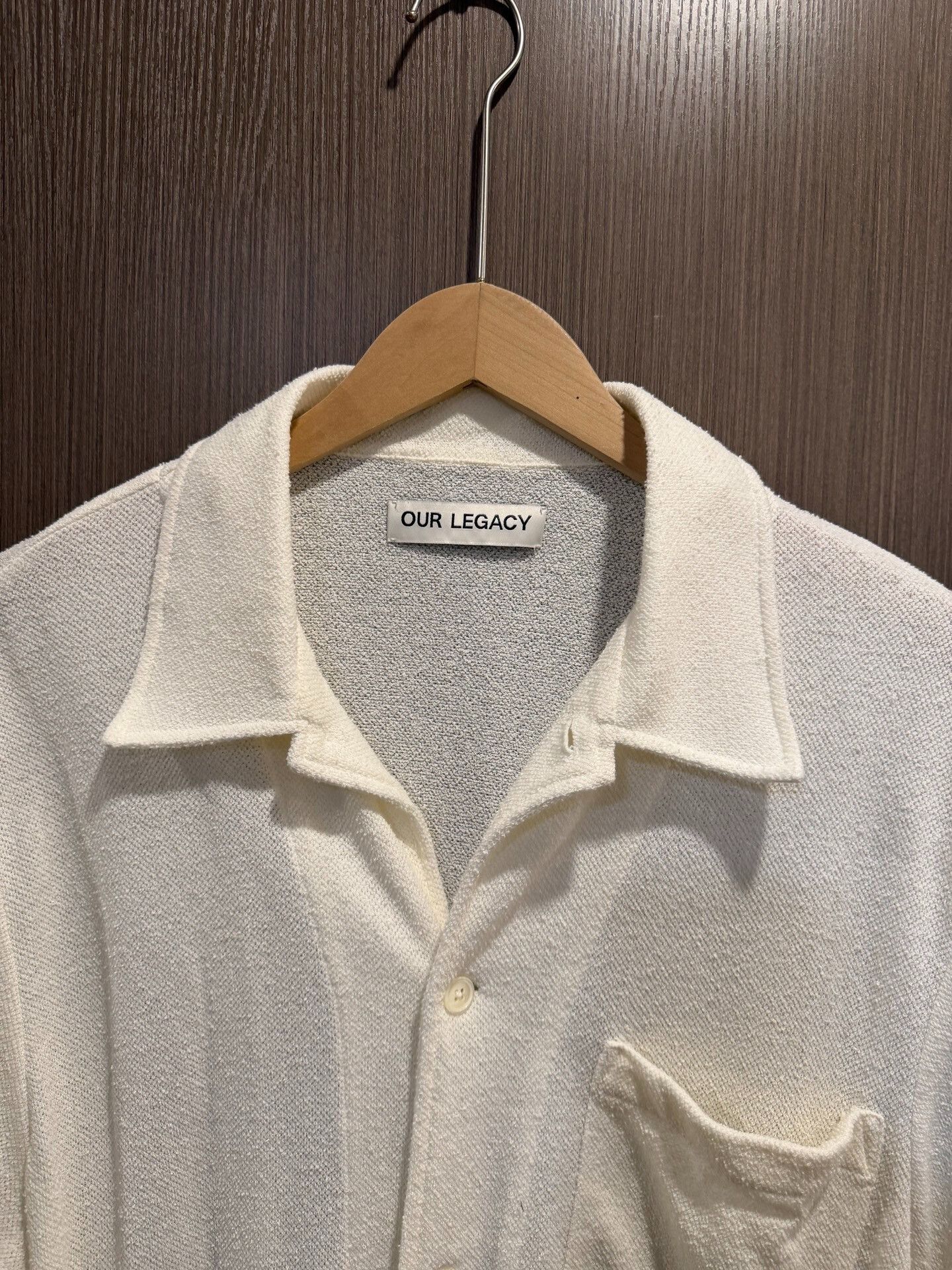 Our Legacy Our Legacy Terry Short-Sleeve Shirt Size US M / EU 48-50 / 2 - 2 Thumbnail