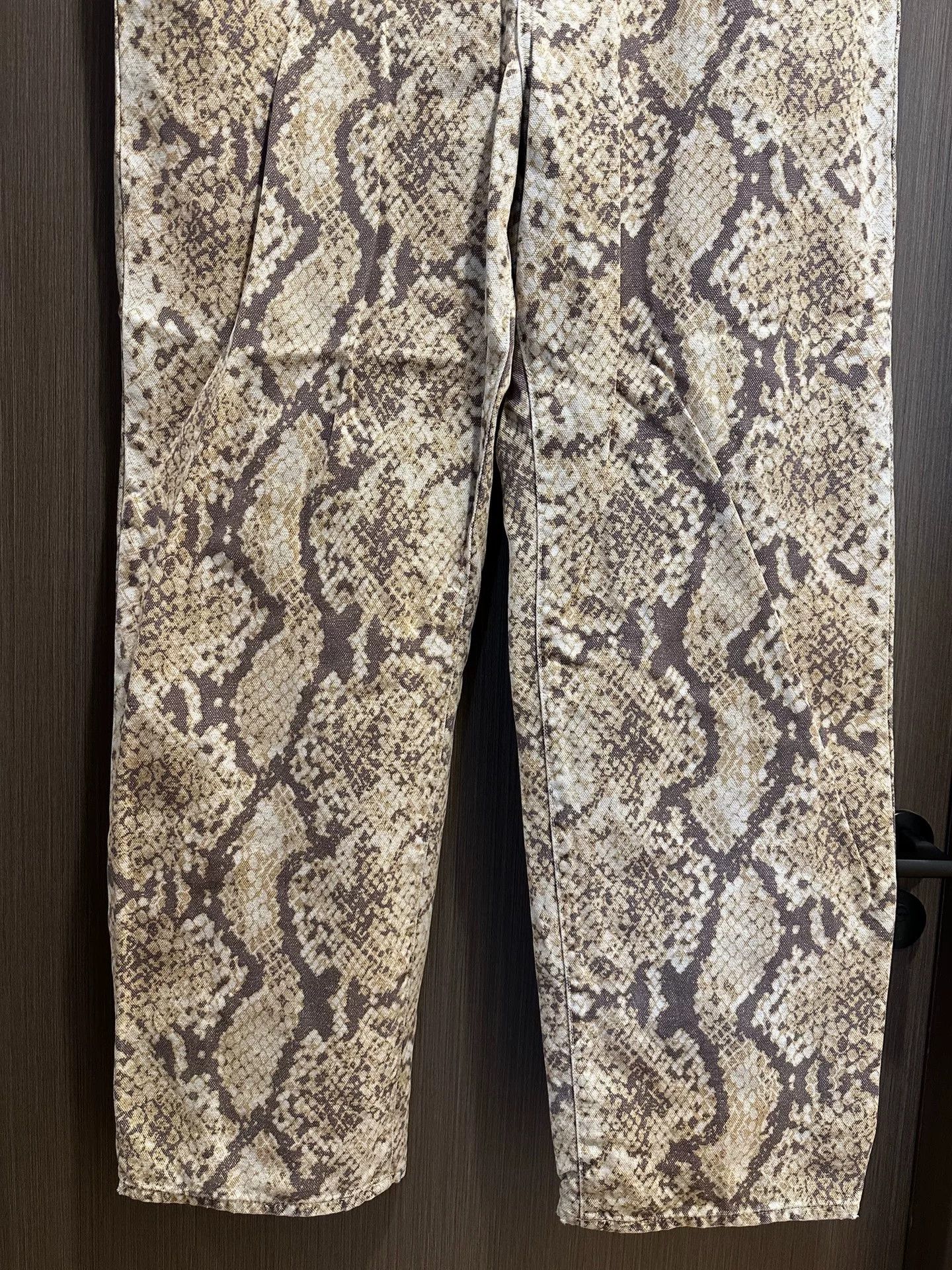 Stussy Stussy Washed Canvas Snake Print Jeans Size US 34 / EU 50 - 3 Thumbnail