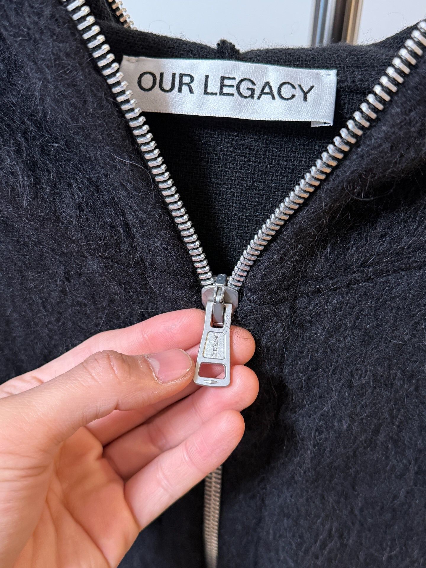 Our Legacy Our Legacy Mohair Zip Jacket Size US M / EU 48-50 / 2 - 4 Thumbnail