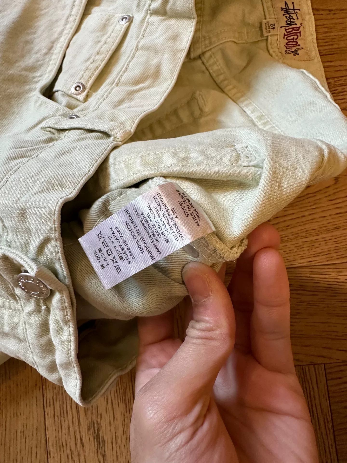 Stussy Stussy Double Dye Big 'Ol Jeans Size US 34 / EU 50 - 5 Thumbnail
