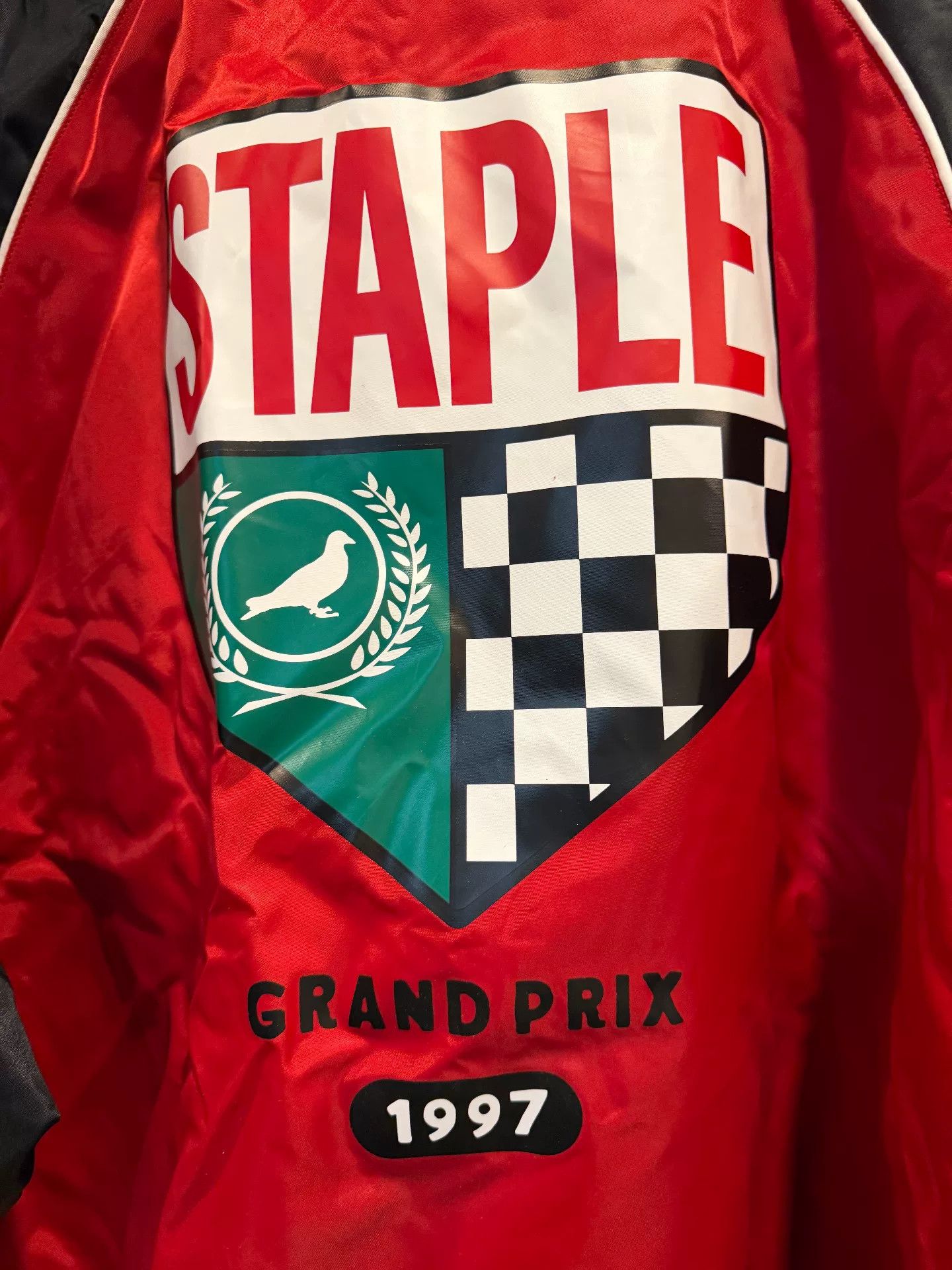 Staple STAPLE Men's Fall Racing Nylon Jacket Size US XL / EU 56 / 4 - 6 Thumbnail