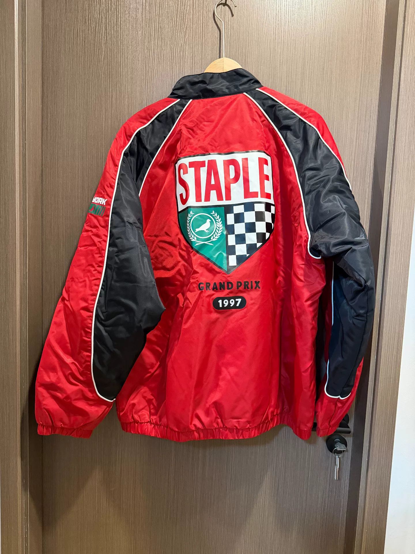 Staple STAPLE Men's Fall Racing Nylon Jacket Size US XL / EU 56 / 4 - 5 Thumbnail
