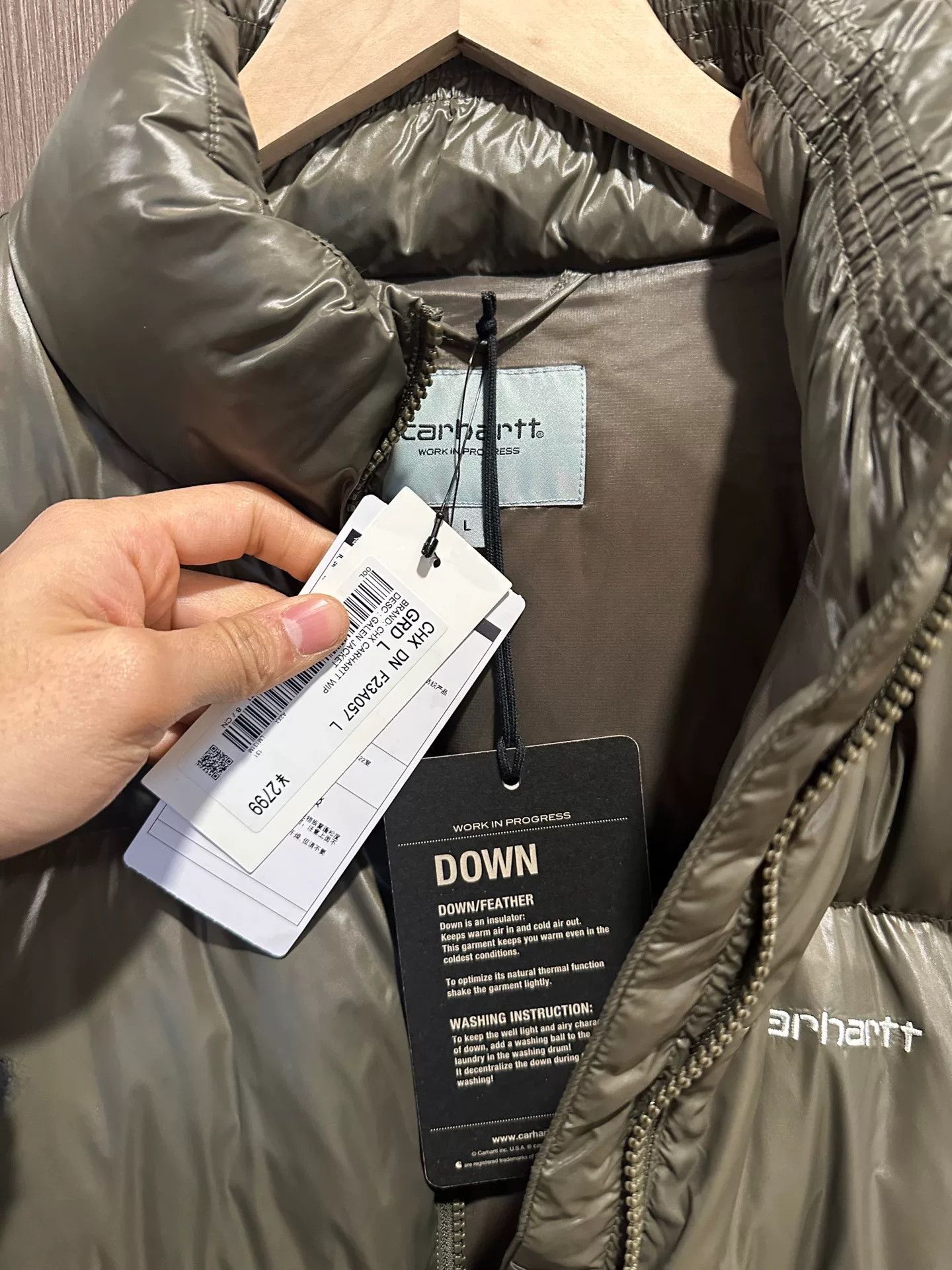 Carhartt Wip Carhartt WIP Galen Down Jacket Size US L / EU 52-54 / 3 - 5 Thumbnail
