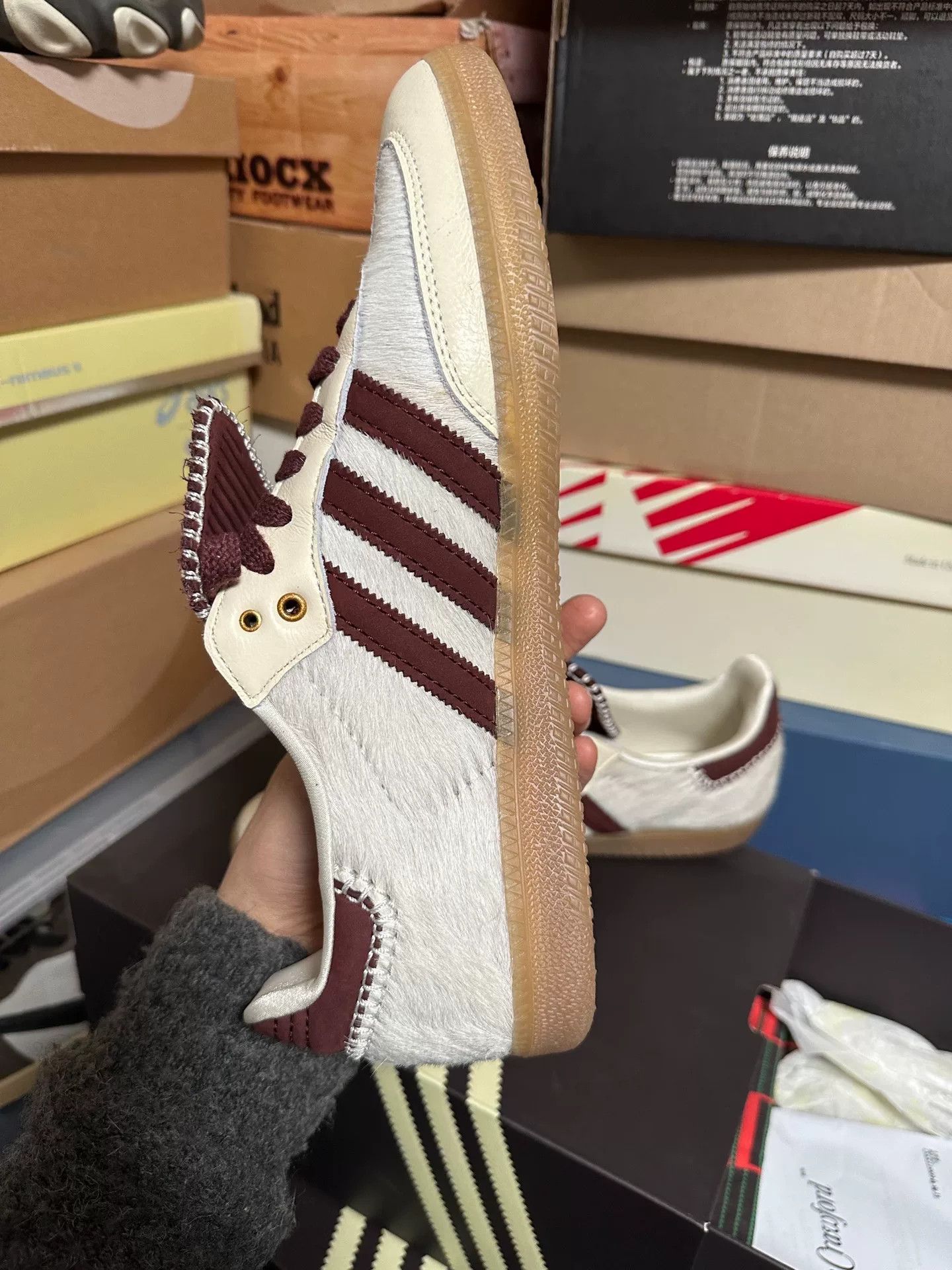 Wales Bonner WALES BONNER x adidas Samba Size US 12 / EU 45 - 3 Thumbnail