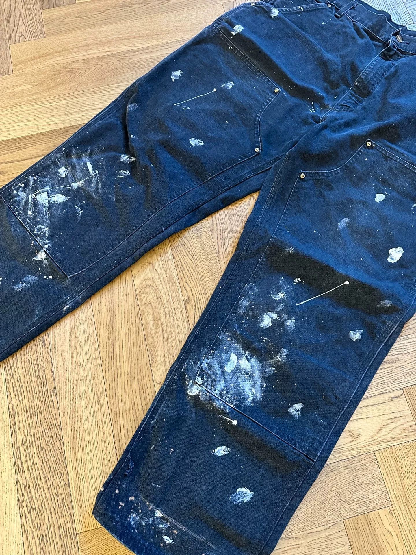Carhartt Carhartt B01 Double Splatter Jeans Size US 38 / EU 54 - 2 Thumbnail