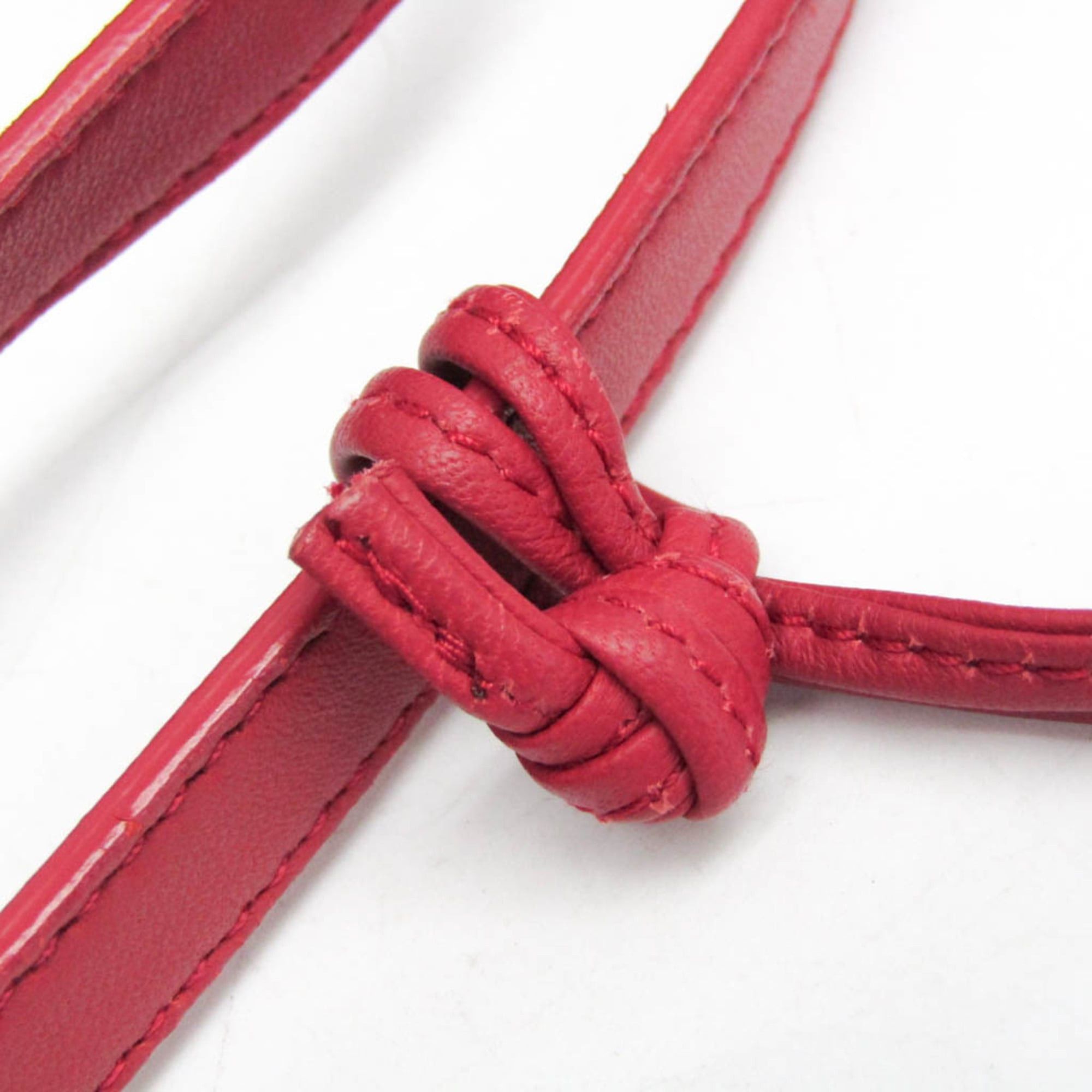 Bottega Veneta Bottega Veneta Intrecciato Women,Men Leather Shoulder Bag,Tote Bag Red Color Size ONE SIZE - 14 Thumbnail