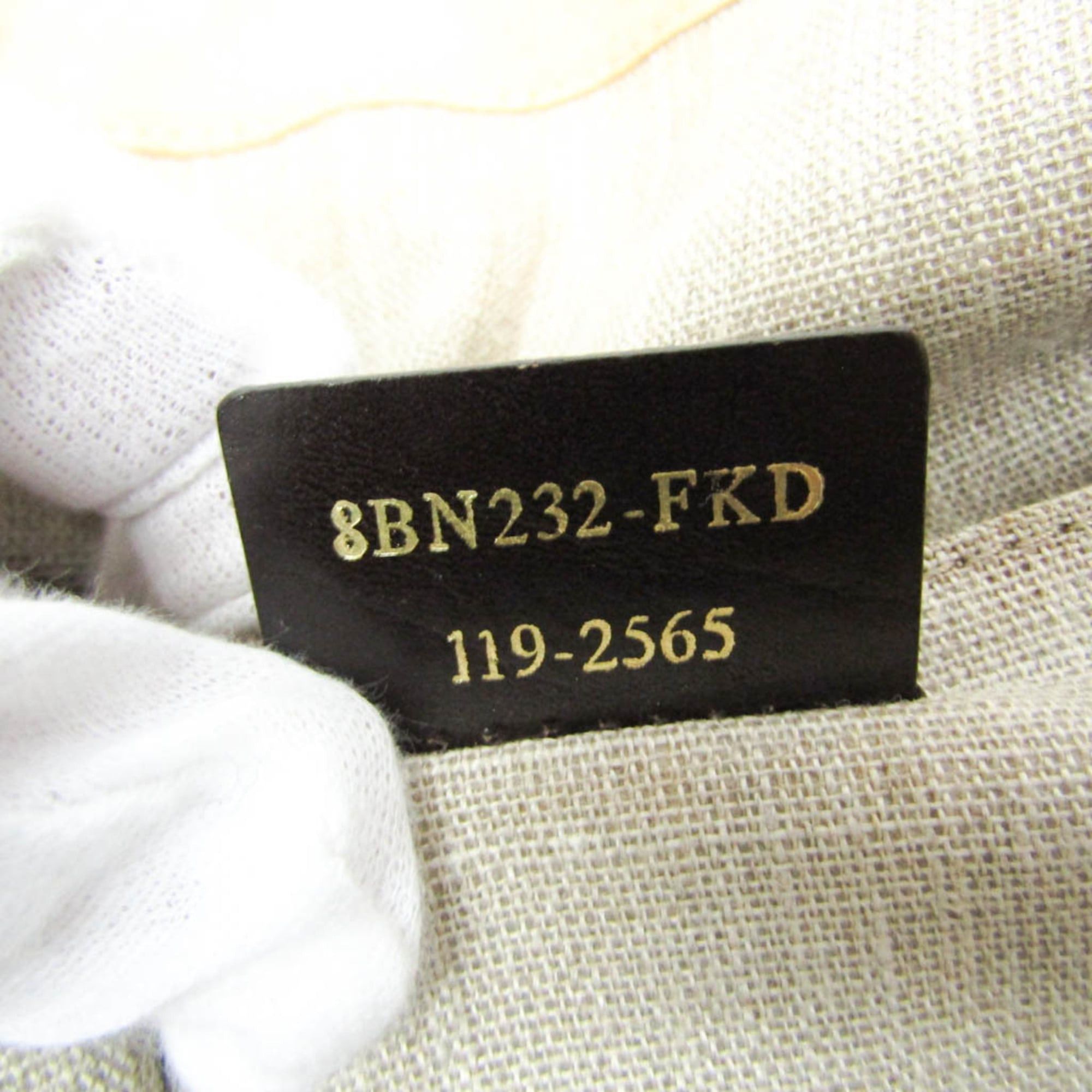 Fendi Fendi Selleria 8BN232 Women's Leather Tote Bag Grayish,Light Brown Size ONE SIZE - 19 Thumbnail