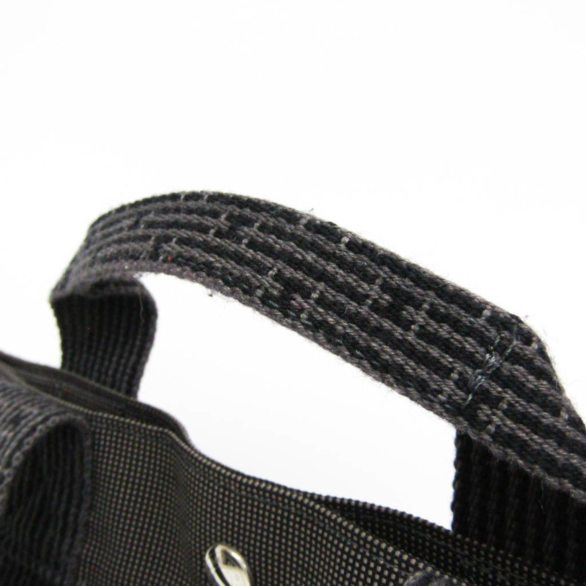 Hermes Hermes Her Line A Dos MM Women,Men Polyamide,Polyester Backpack Black,Gray Size ONE SIZE - 10 Thumbnail