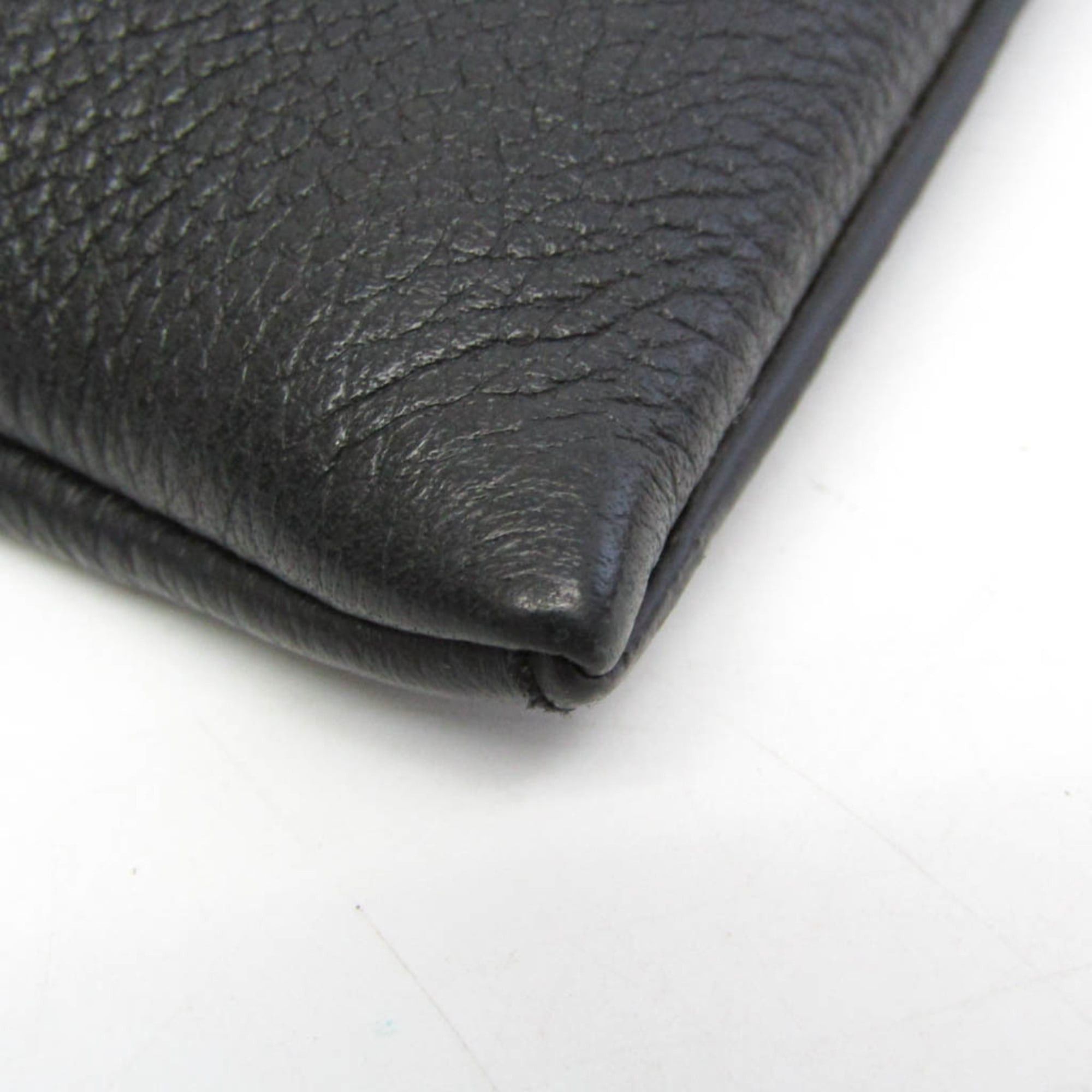 Fendi Fendi 7N0146 Women,Men Leather Shoulder Bag Black Size ONE SIZE - 6 Thumbnail