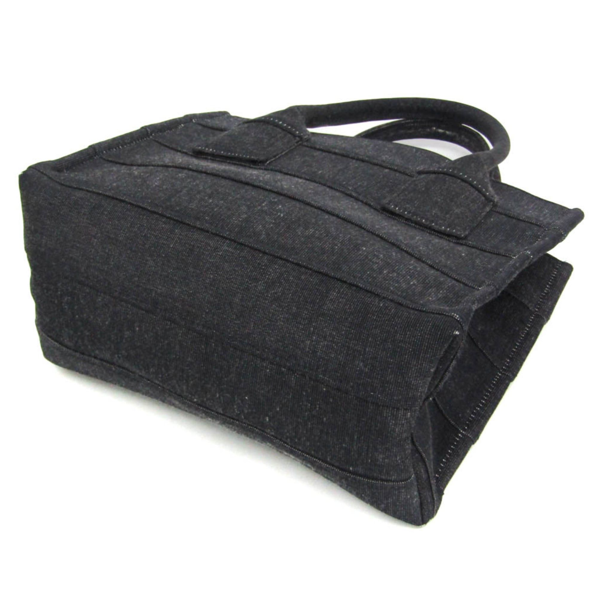 Salvatore Ferragamo Salvatore Ferragamo Beachwear Gloss 214988 Women's Fabric Handbag,Tote Bag Dark Navy Size ONE SIZE - 2 Thumbnail