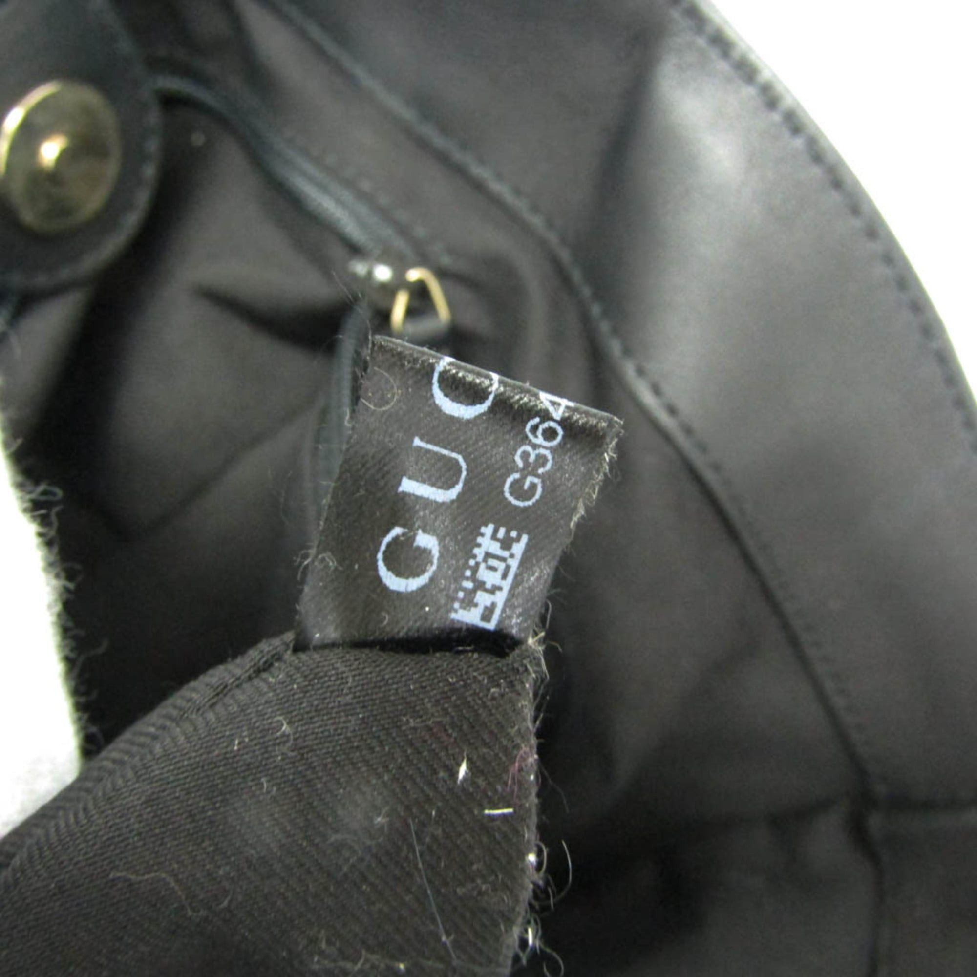 Gucci Gucci GG Canvas 211982 Women's GG Canvas,Leather Shoulder Bag,Tote Bag Black Size ONE SIZE - 13 Thumbnail