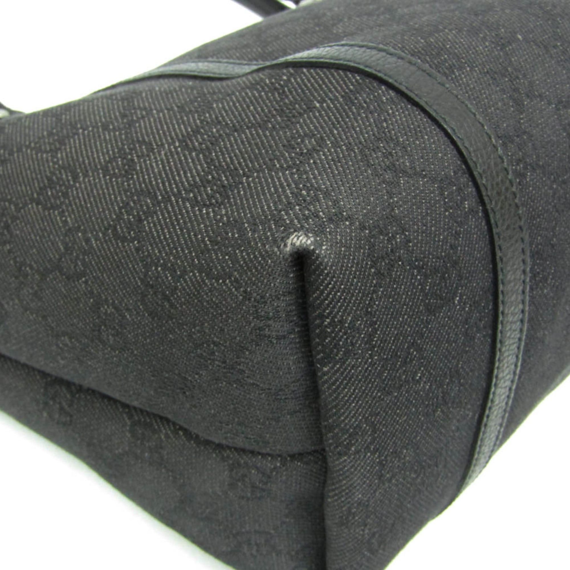 Gucci Gucci GG Canvas 265695 Women's GG Canvas,Leather Handbag,Tote Bag Black Size ONE SIZE - 4 Thumbnail