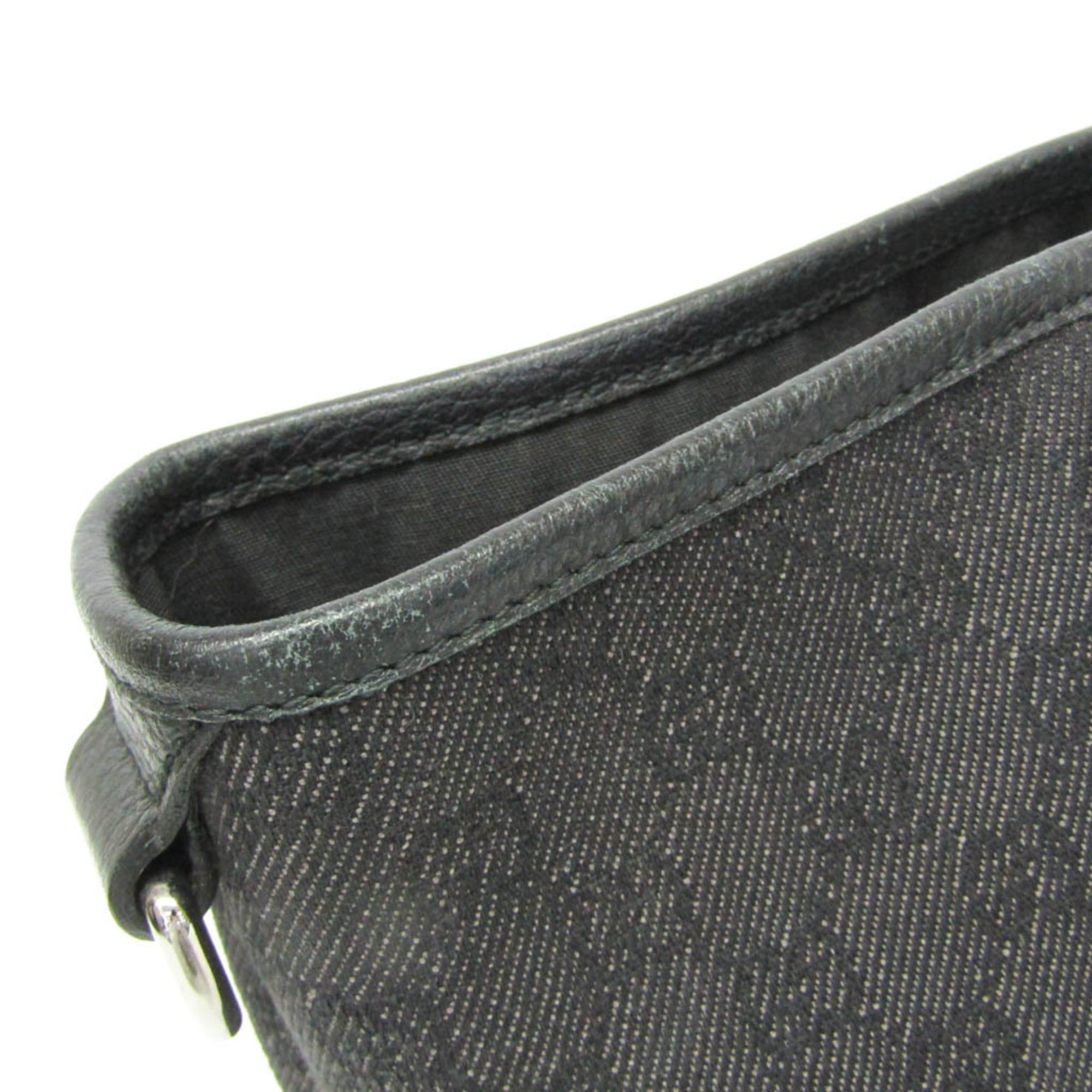 Gucci Gucci GG Canvas 265695 Women's GG Canvas,Leather Handbag,Tote Bag Black Size ONE SIZE - 7 Thumbnail