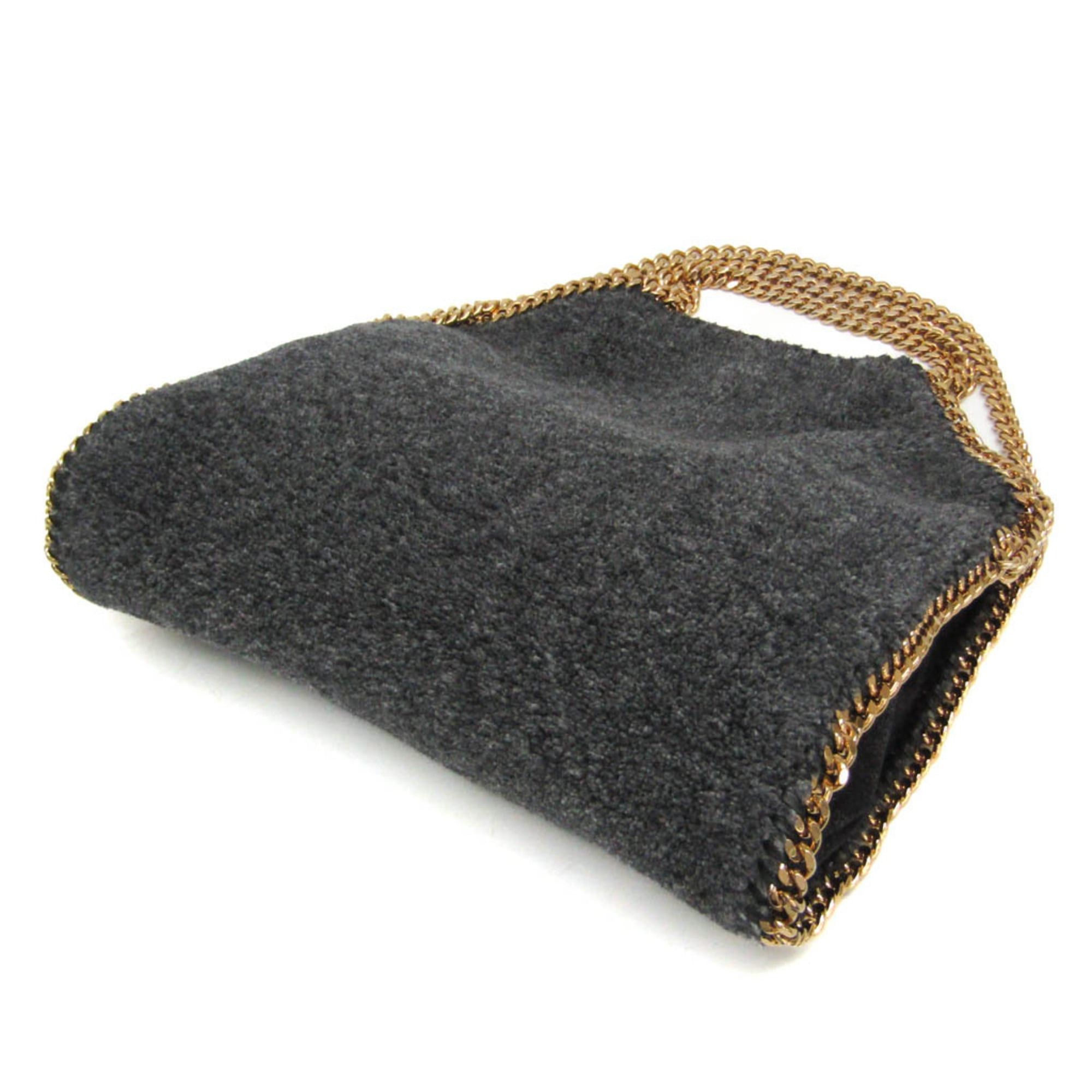 Stella McCartney Stella McCartney 234387 W9358 Women's Polyester Handbag,Shoulder Bag Dark Gray Size ONE SIZE - 3 Thumbnail