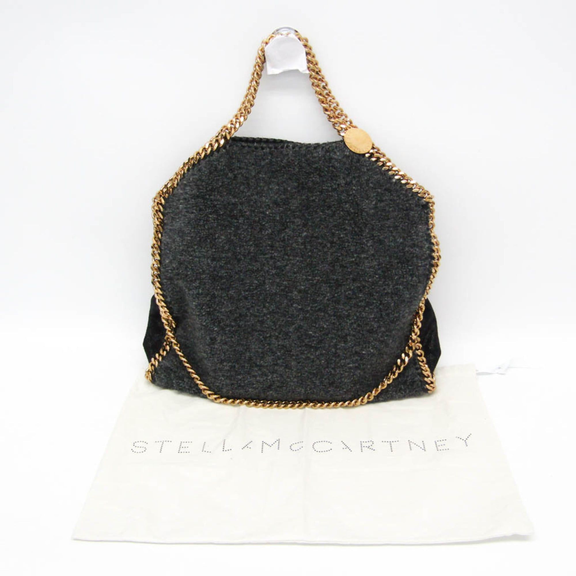 Stella McCartney Stella McCartney 234387 W9358 Women's Polyester Handbag,Shoulder Bag Dark Gray Size ONE SIZE - 2 Thumbnail