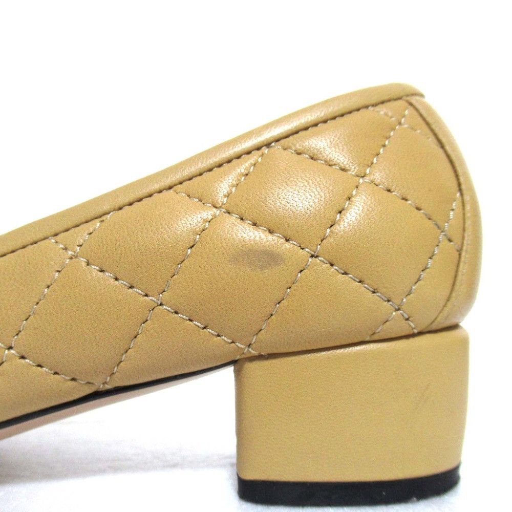 Salvatore Ferragamo Salvatore Ferragamo Salvatore Ferragamo Vara Quilting Leather Pumps Leather Shoes DUTY FREE for USA Size ONE SIZE - 7 Thumbnail