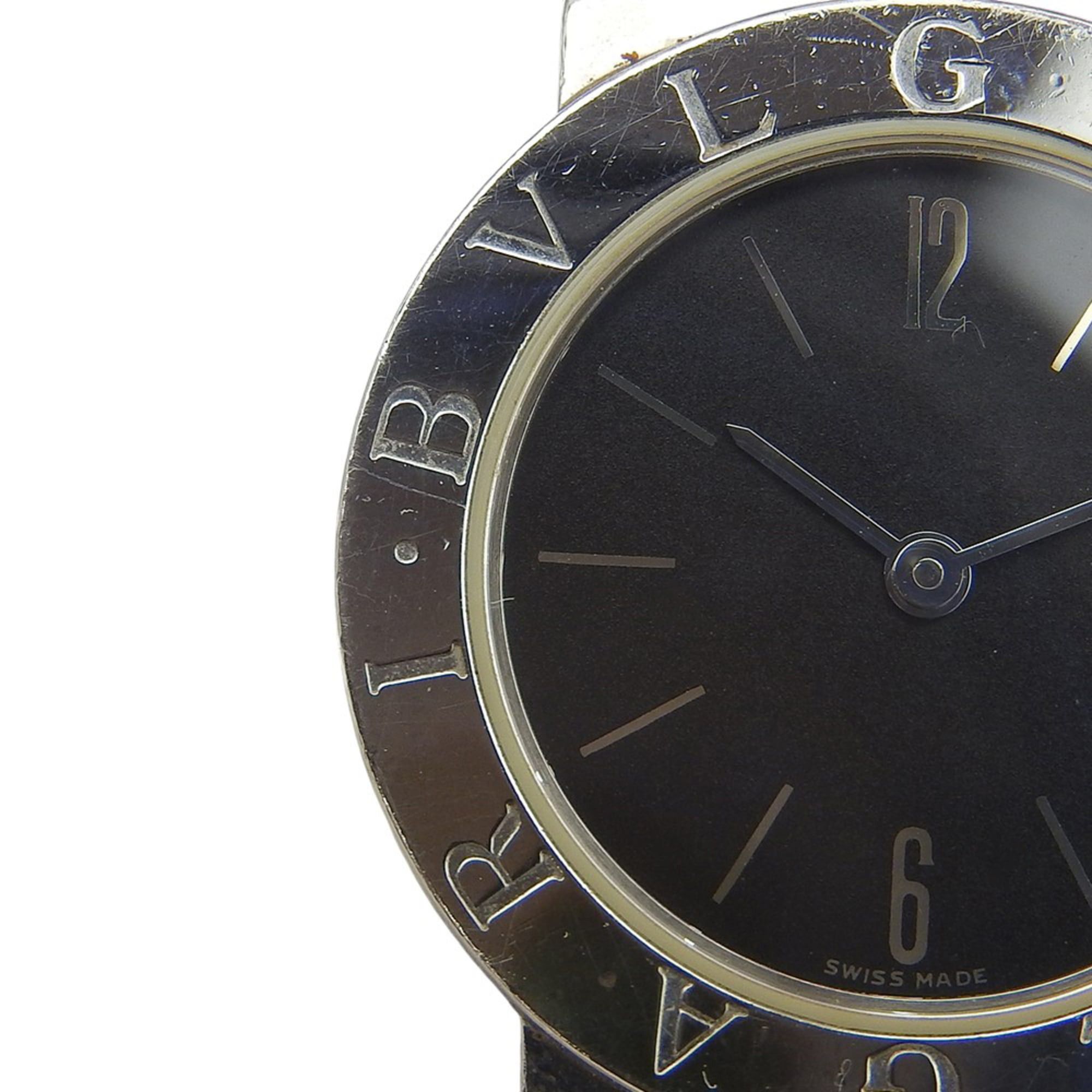 Bvlgari BVLGARI Wristwatch BB26SSD Stainless Steel Quartz Analog Display Black Dial Women's Size ONE SIZE - 7 Thumbnail