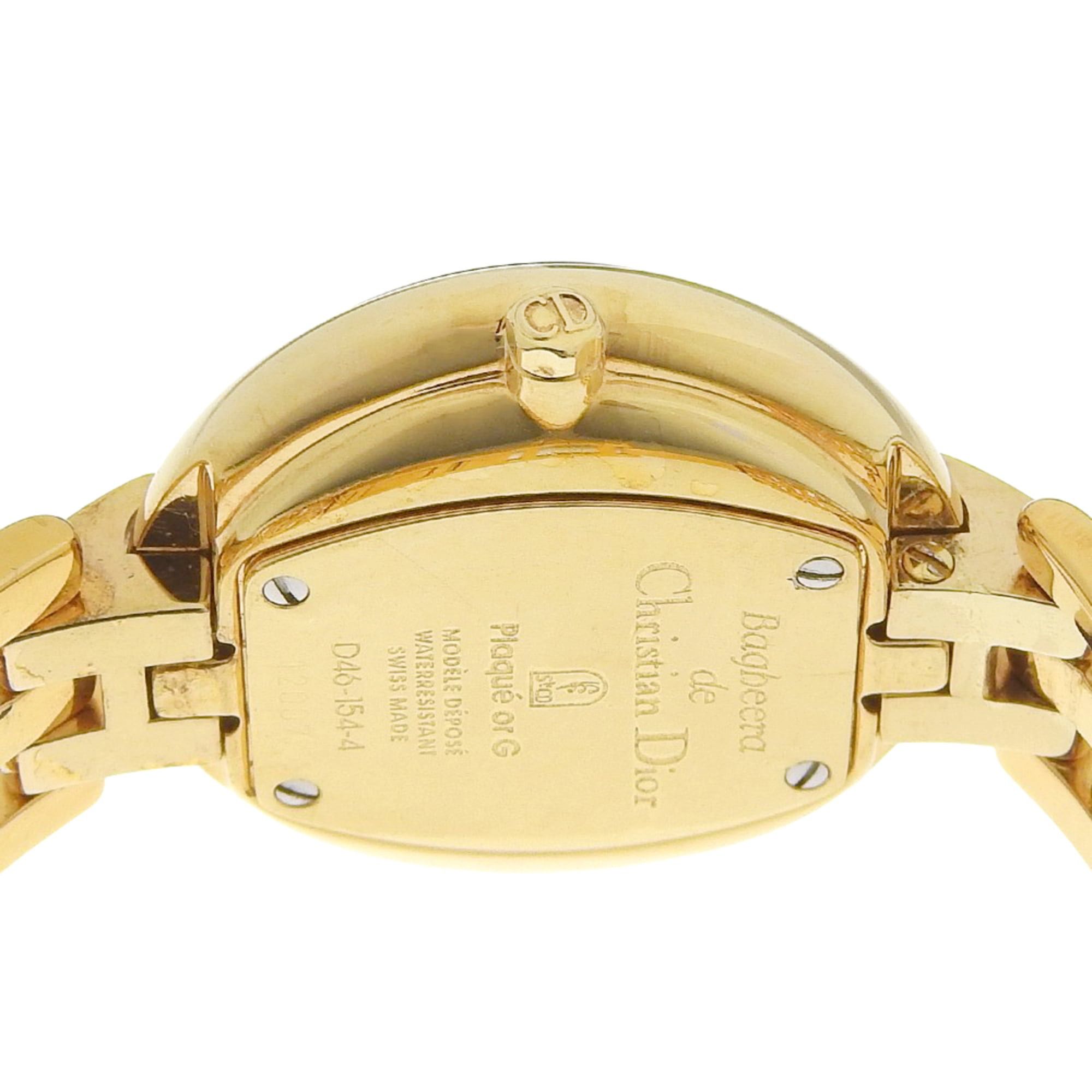 Dior Christian Dior Bakira Watch D46.154.4 Stainless Steel Quartz Analog Display Black Dial Women's Size ONE SIZE - 6 Thumbnail