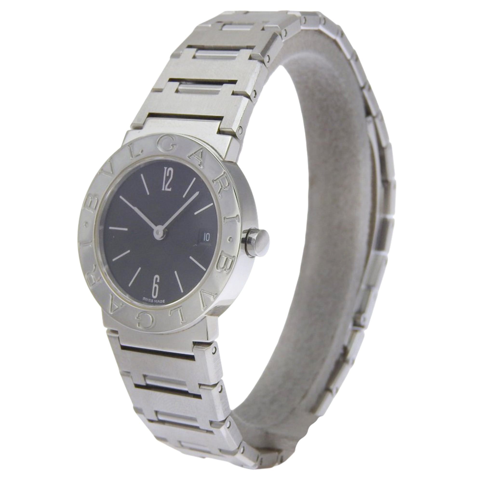 Bvlgari Bvlgari Watch BB26SS Stainless Steel Quartz Analog Display Black Dial Women's Size ONE SIZE - 2 Thumbnail