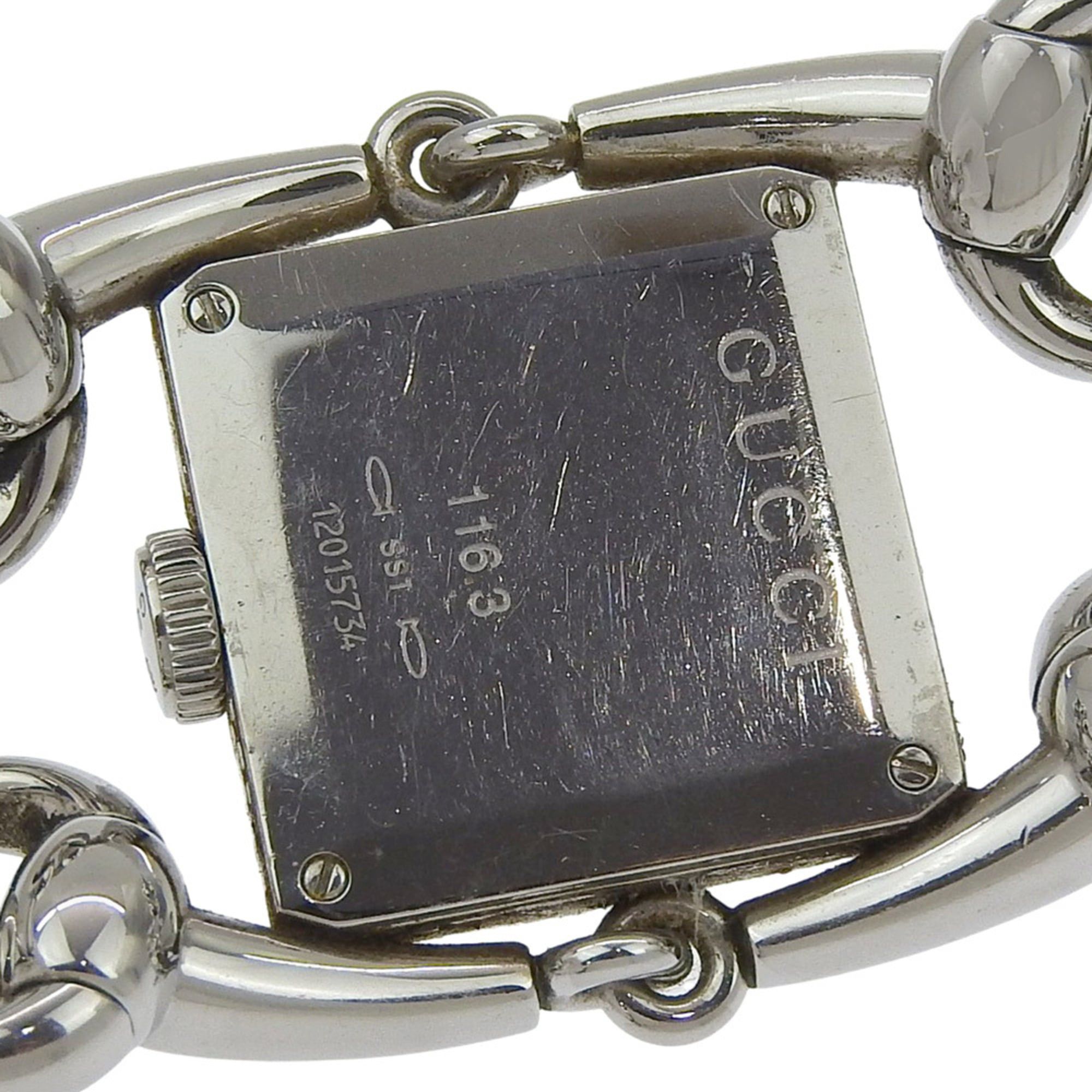 Gucci Gucci Signoria Watch, 116.3mm, Stainless Steel, Quartz Movement, Analog Display, White Shell Dial, Women's Size ONE SIZE - 6 Thumbnail