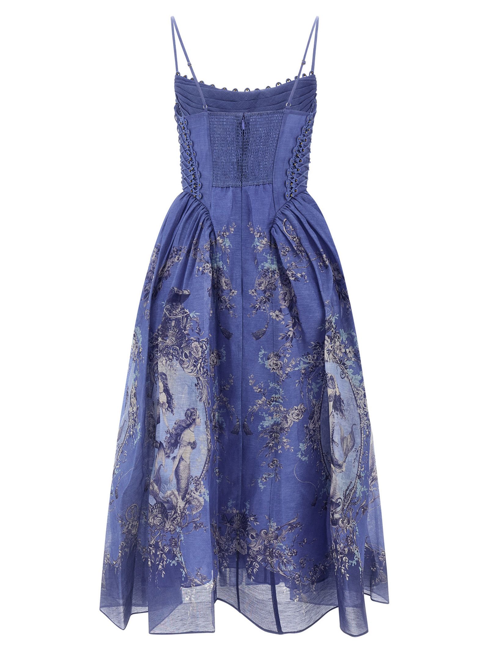 Zimmermann 'Rebellion Mermaid Picnic' dress Size L / US 10 / IT 46 - 2 Thumbnail