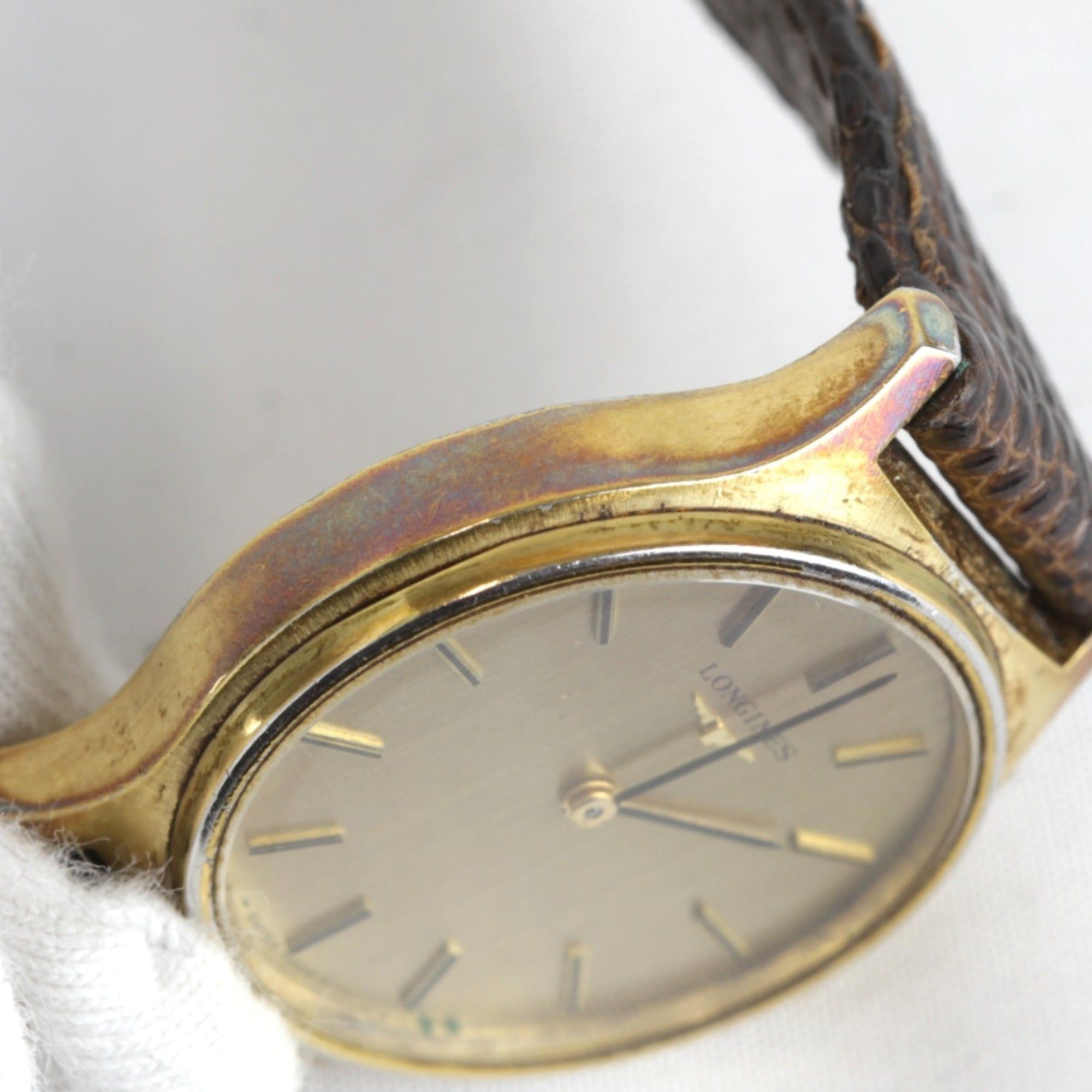 Longines Longines Hand-Wound Stainless Steel Watch for Women, and Gold Size ONE SIZE - 10 Thumbnail