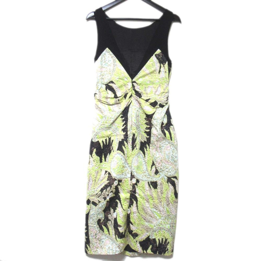 Dries Van Noten Dries Van Noten Dries Van Noten Flower Jacquard Sleeveless Dress Textile Dresses DUTY FREE for USA Size ONE SIZE - 2 Thumbnail