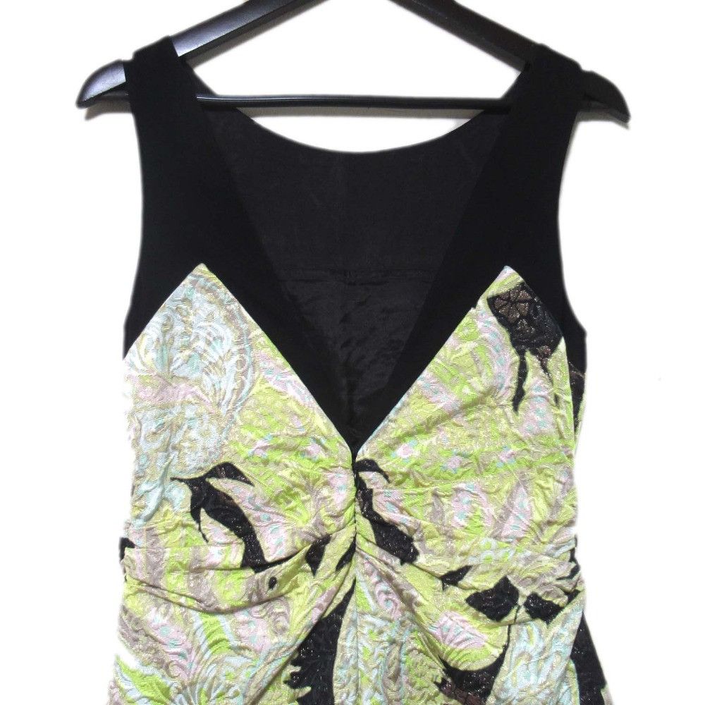 Dries Van Noten Dries Van Noten Dries Van Noten Flower Jacquard Sleeveless Dress Textile Dresses DUTY FREE for USA Size ONE SIZE - 4 Thumbnail