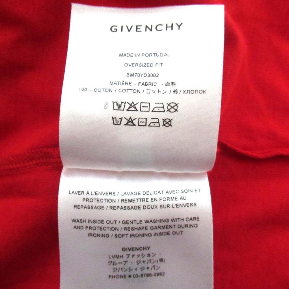Givenchy Givenchy Givenchy Embroidered Logo Oversized T-shirt Textile T-Shirts BM70YD3002 DUTY FREE for USA Size ONE SIZE - 5 Thumbnail