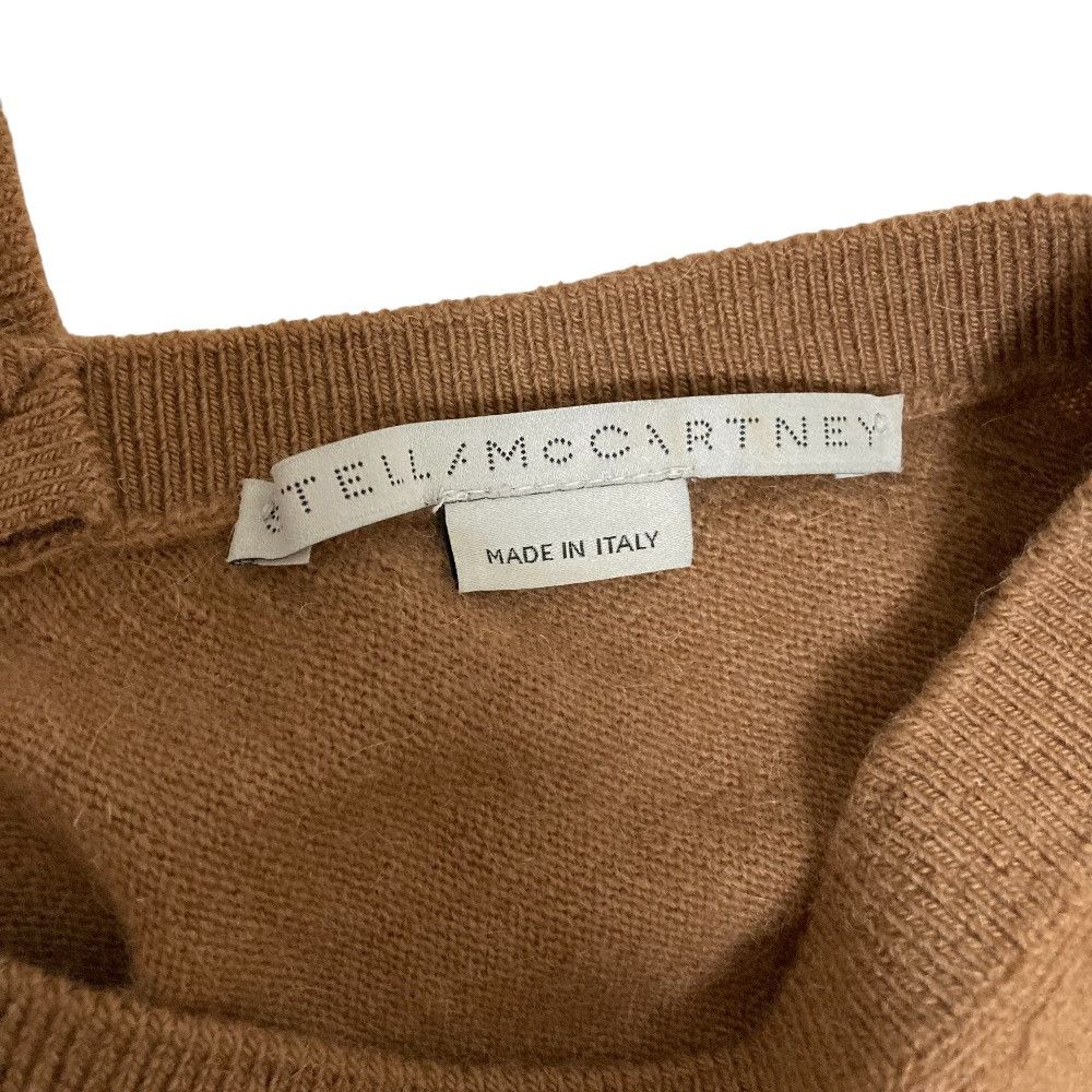 Stella McCartney Stella Mccartney Stella McCartney V-neck Wool Alpaca Knit Dress Textile Dresses 538432 DUTY FREE for USA Size ONE SIZE - 4 Thumbnail