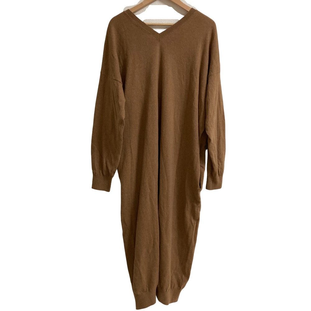 Stella McCartney Stella Mccartney Stella McCartney V-neck Wool Alpaca Knit Dress Textile Dresses 538432 DUTY FREE for USA Size ONE SIZE - 3 Thumbnail
