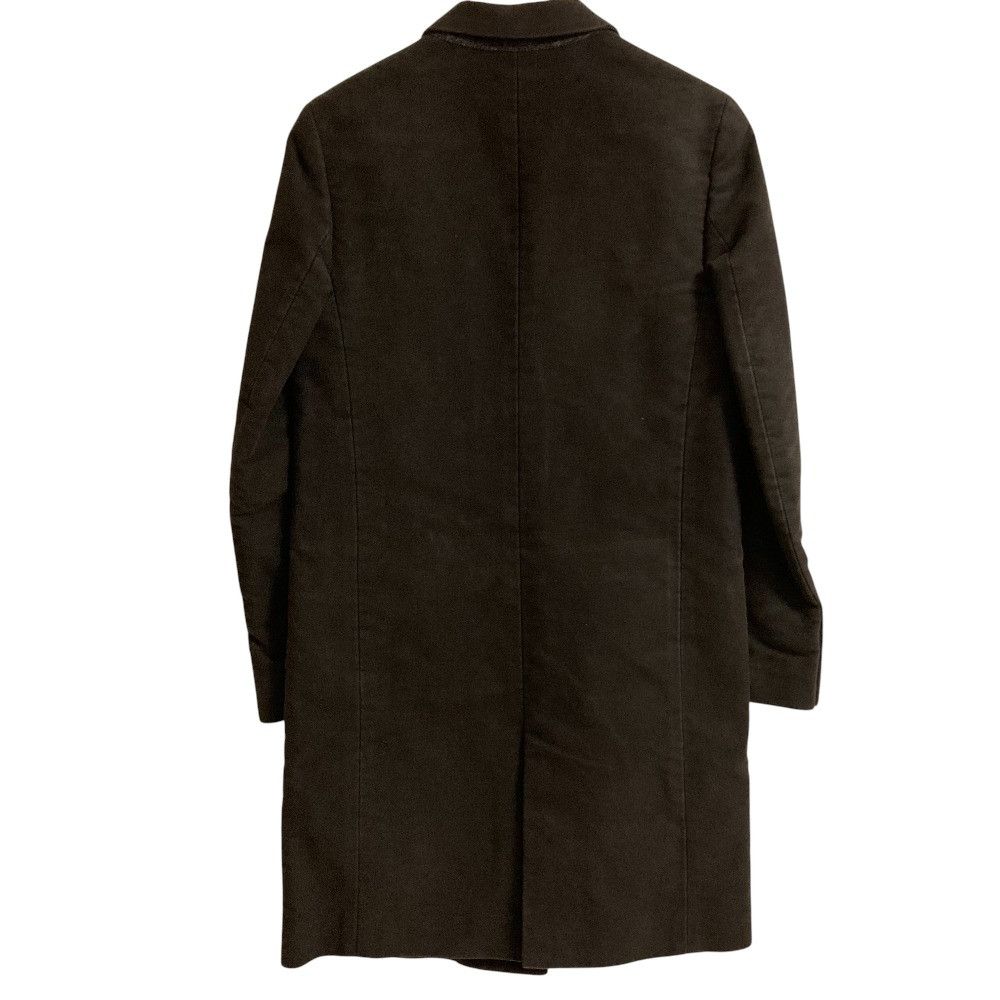 Helmut Lang Helmut Lang Helmut Lang Moleskin Chester Coat Textile Outerwear DUTY FREE for USA Size ONE SIZE - 4 Thumbnail
