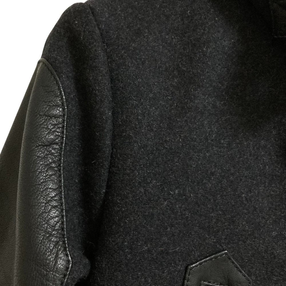 Other Other Diesel Leather Melton Coat Leather Outerwear DUTY FREE for USA Size ONE SIZE - 2 Thumbnail