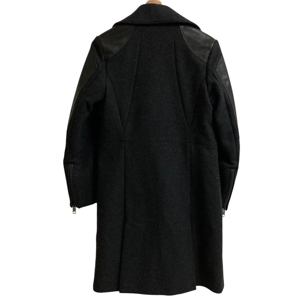 Other Other Diesel Leather Melton Coat Leather Outerwear DUTY FREE for USA Size ONE SIZE - 4 Thumbnail