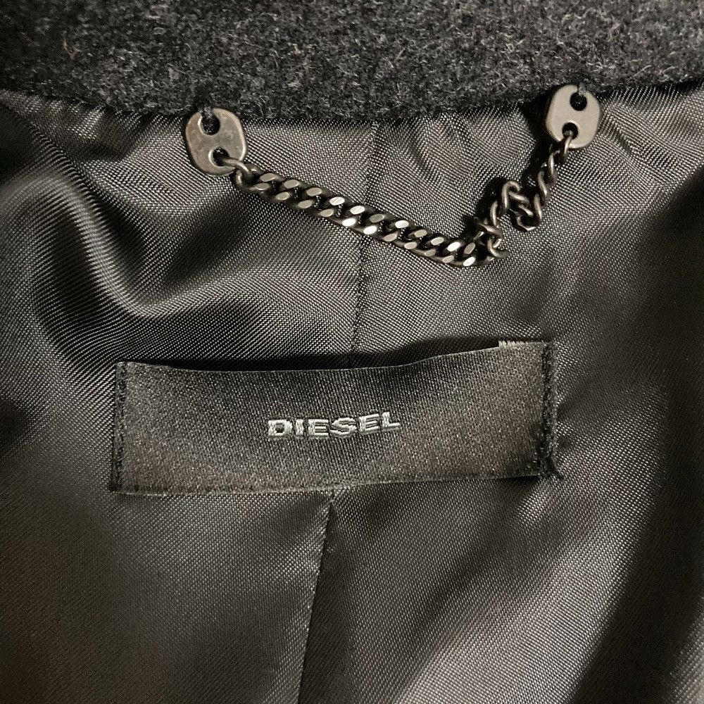 Other Other Diesel Leather Melton Coat Leather Outerwear DUTY FREE for USA Size ONE SIZE - 5 Thumbnail
