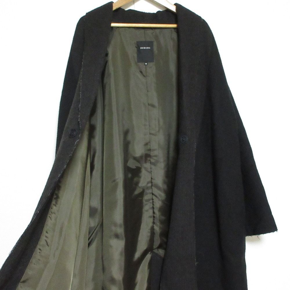 Other Other pas de calais Wool Long Coat Textile Outerwear 9234-720 DUTY FREE for USA Size ONE SIZE - 5 Thumbnail