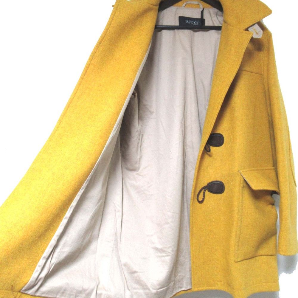 Gucci Gucci Gucci Tweed Hoodie Duffle Coat Textile Outerwear 293006 DUTY FREE for USA Size ONE SIZE - 4 Thumbnail
