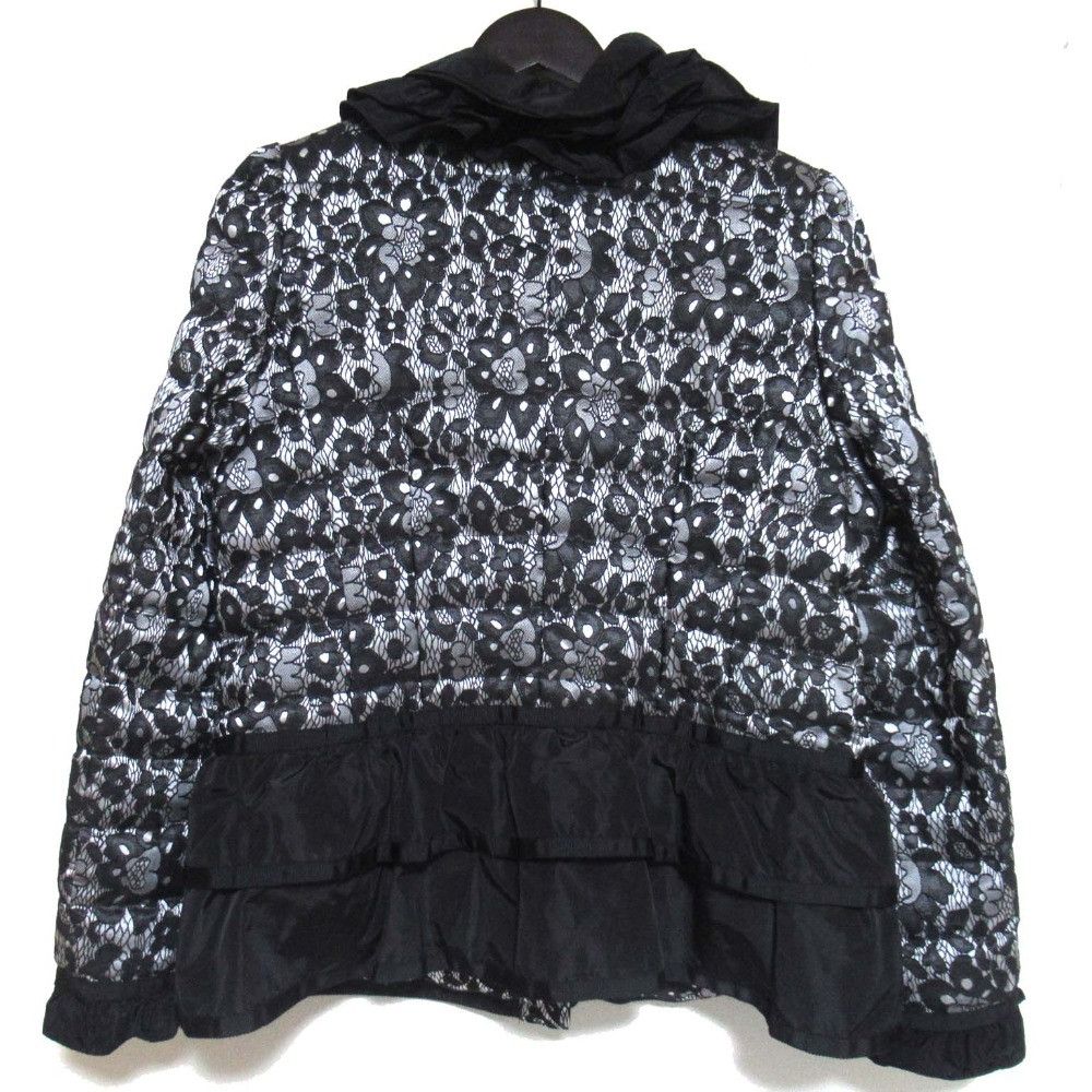 Other Other SuperBeauty Flower Jacquard Lace Down Jacket Textile Outerwear DUTY FREE for USA Size ONE SIZE - 2 Thumbnail