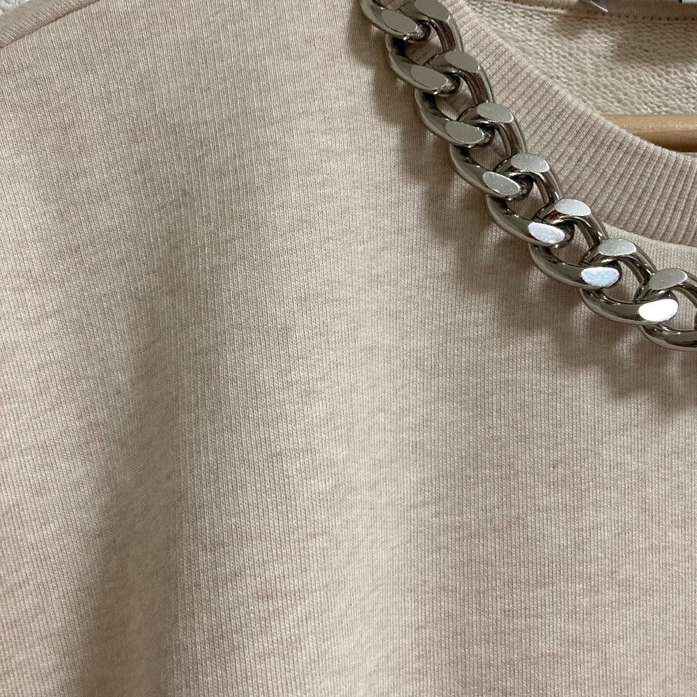 Stella McCartney Stella Mccartney Stella McCartney Chain Neck Sweatshirt Textile Sweatshirts & Hoodies 6J0109 DUTY FREE for USA Size ONE SIZE - 2 Thumbnail
